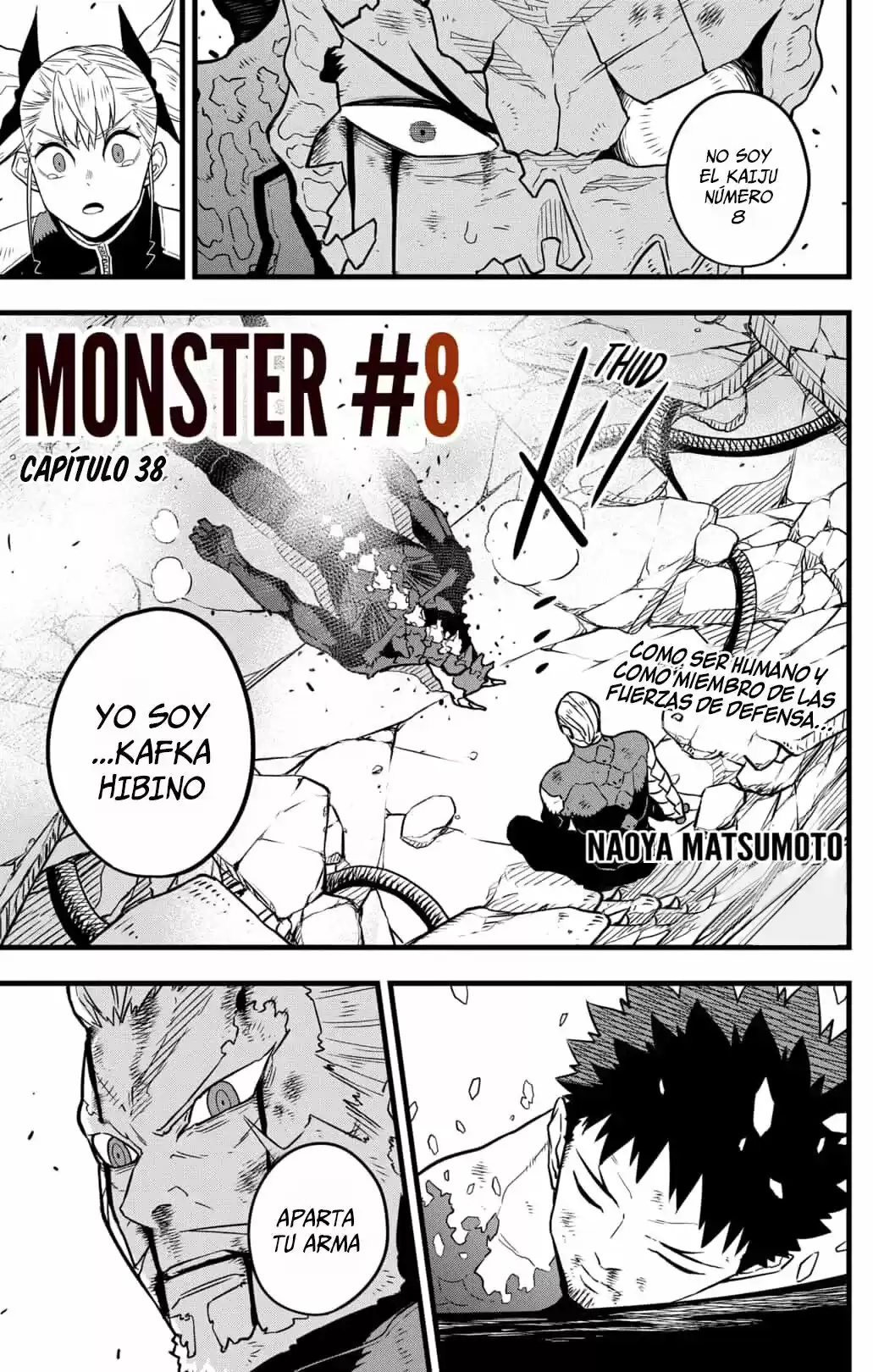 Kaiju No. 8 Capitulo 38 página 1