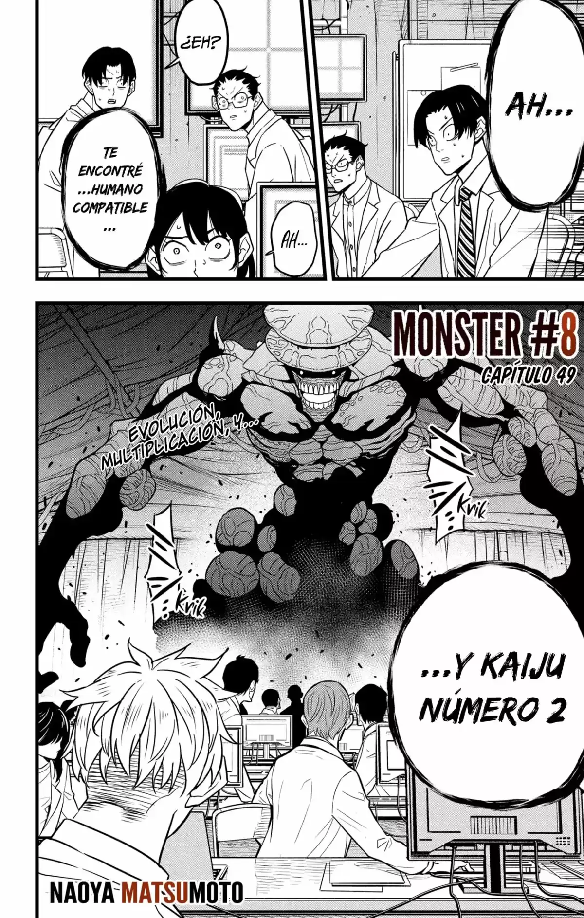 Kaiju No. 8 Capitulo 49 página 2