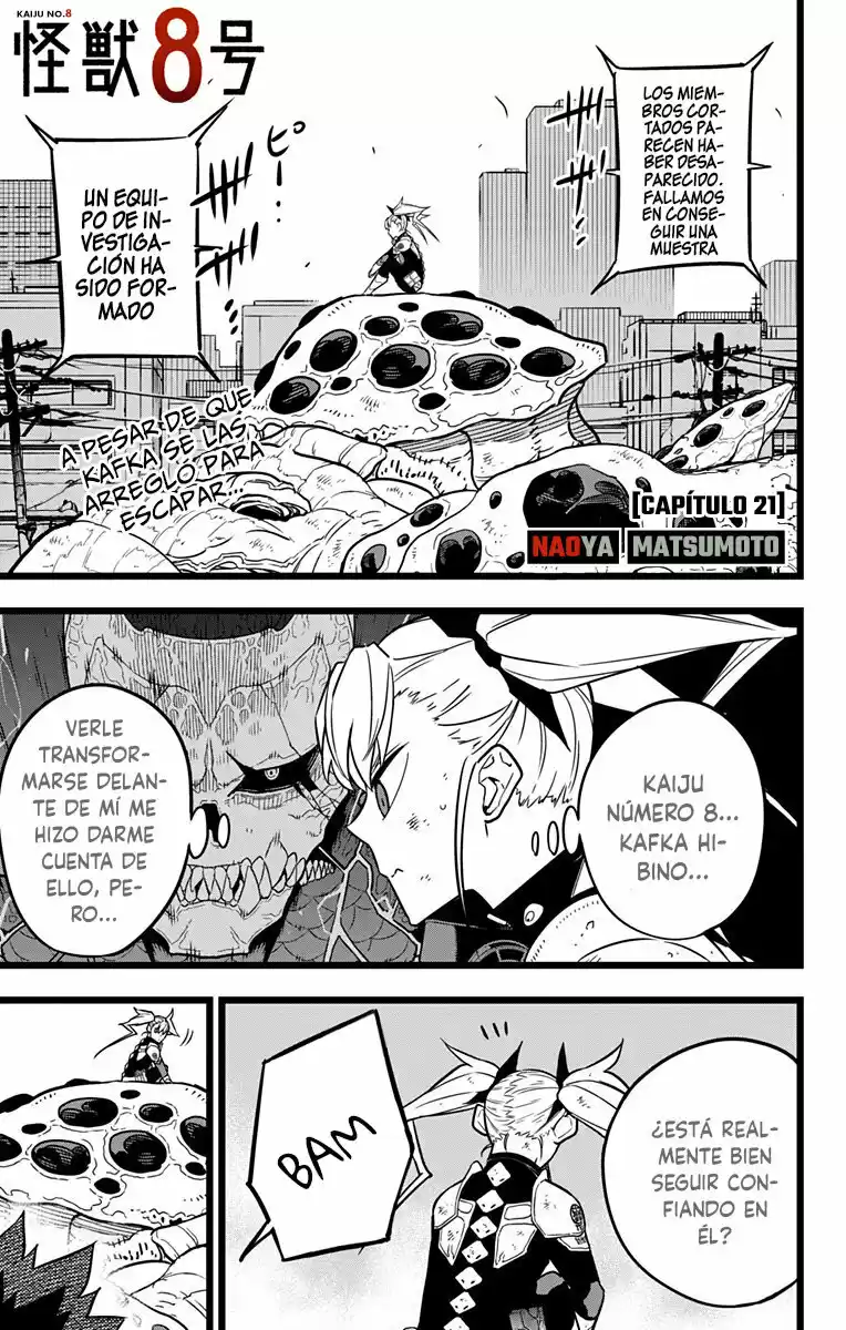 Kaiju No. 8 Capitulo 21 página 4