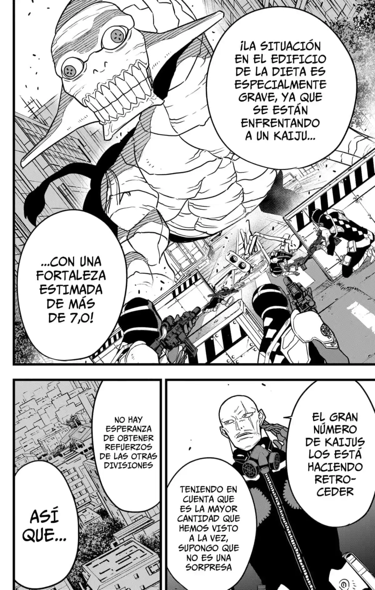 Kaiju No. 8 Capitulo 71 página 15