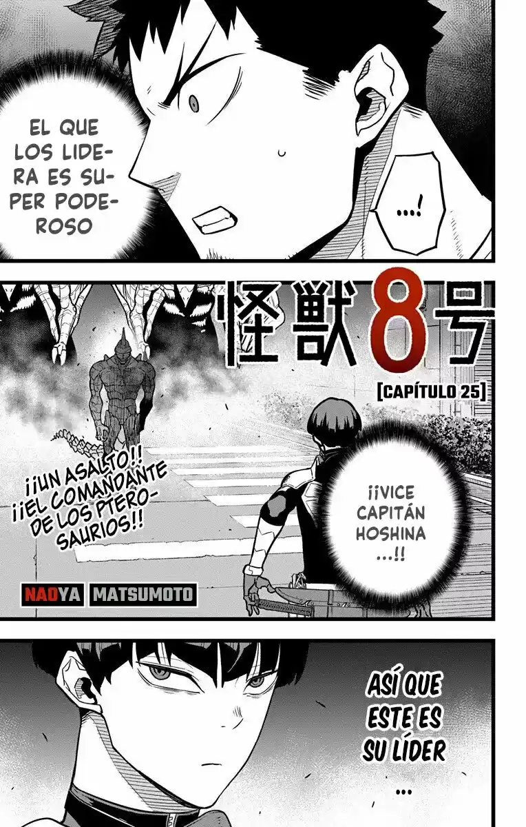 Kaiju No. 8 Capitulo 25 página 1