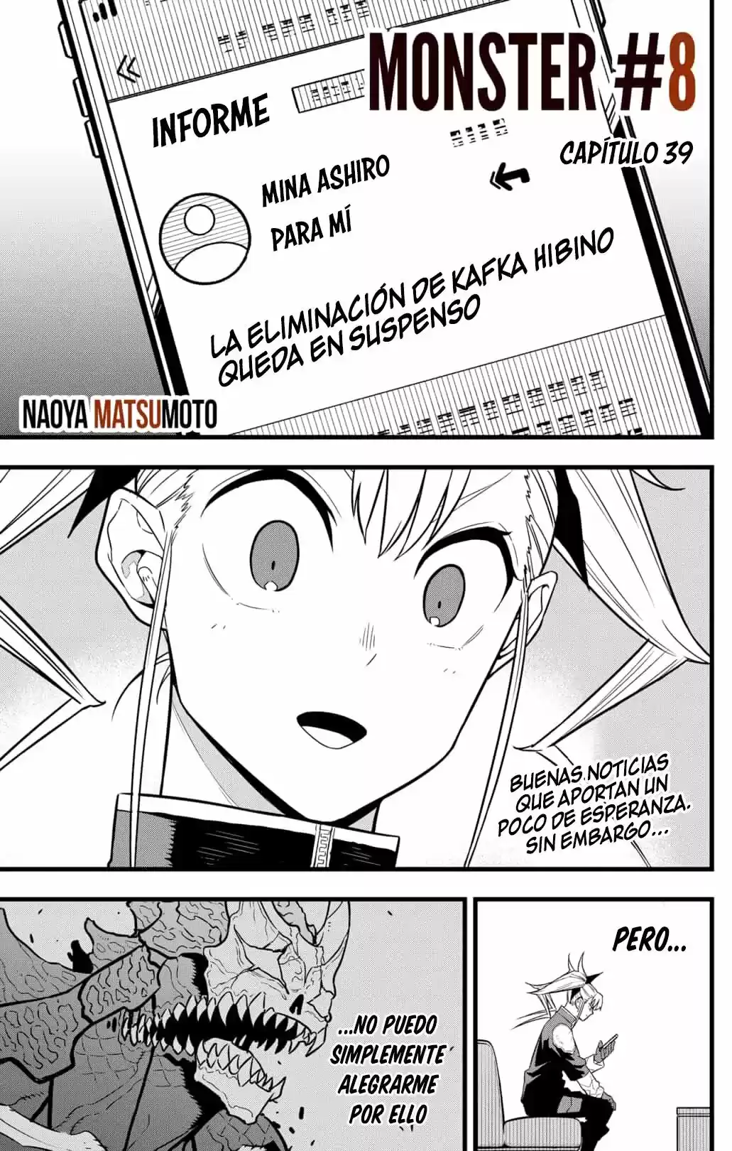 Kaiju No. 8 Capitulo 39 página 1