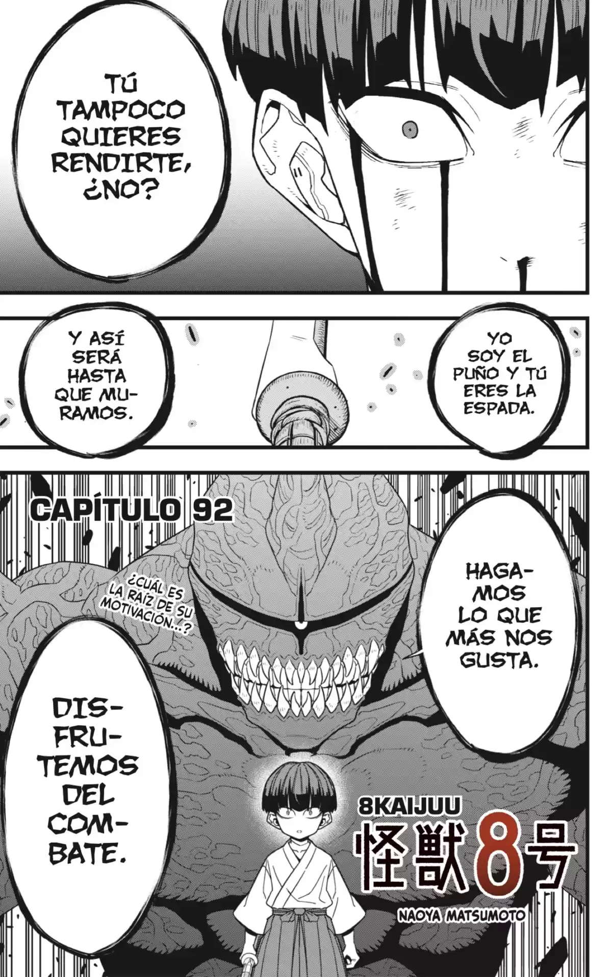 Kaiju No. 8 Capitulo 92 página 1