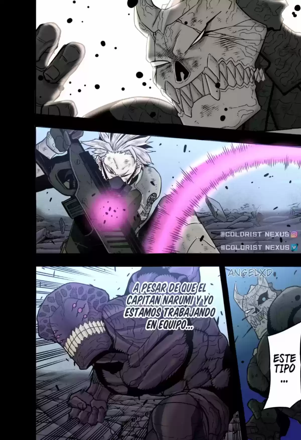 Kaiju No. 8 Capitulo 53.5: Fan Color página 3