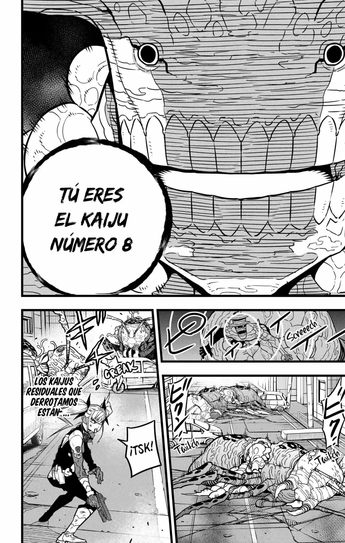 Kaiju No. 8 Capitulo 46 página 4