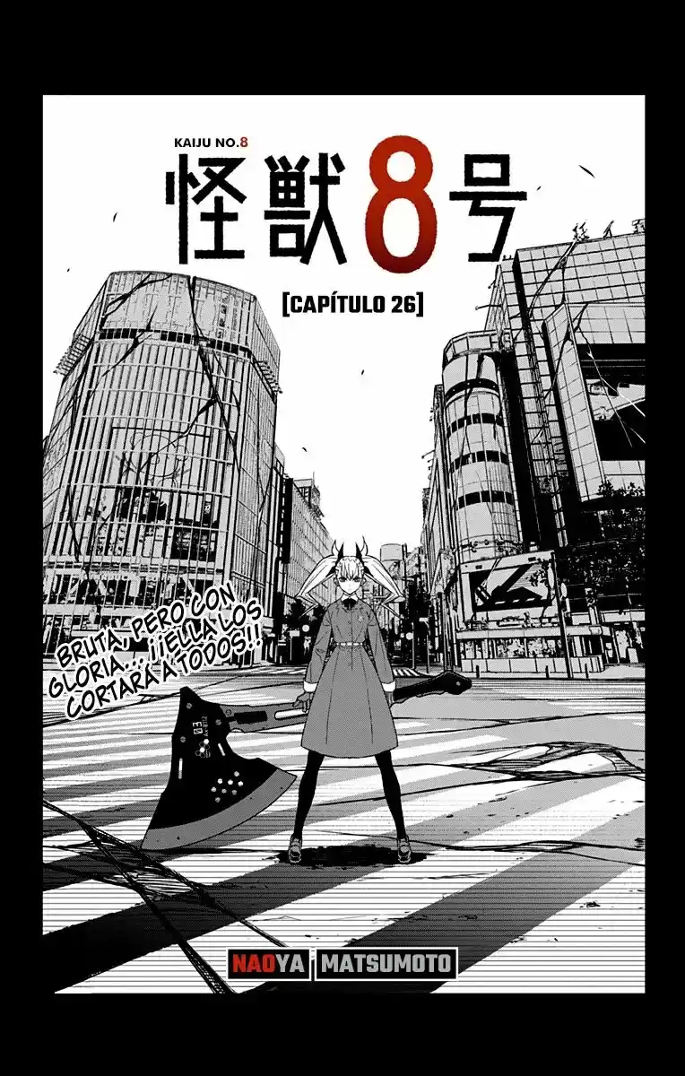 Kaiju No. 8 Capitulo 26 página 3