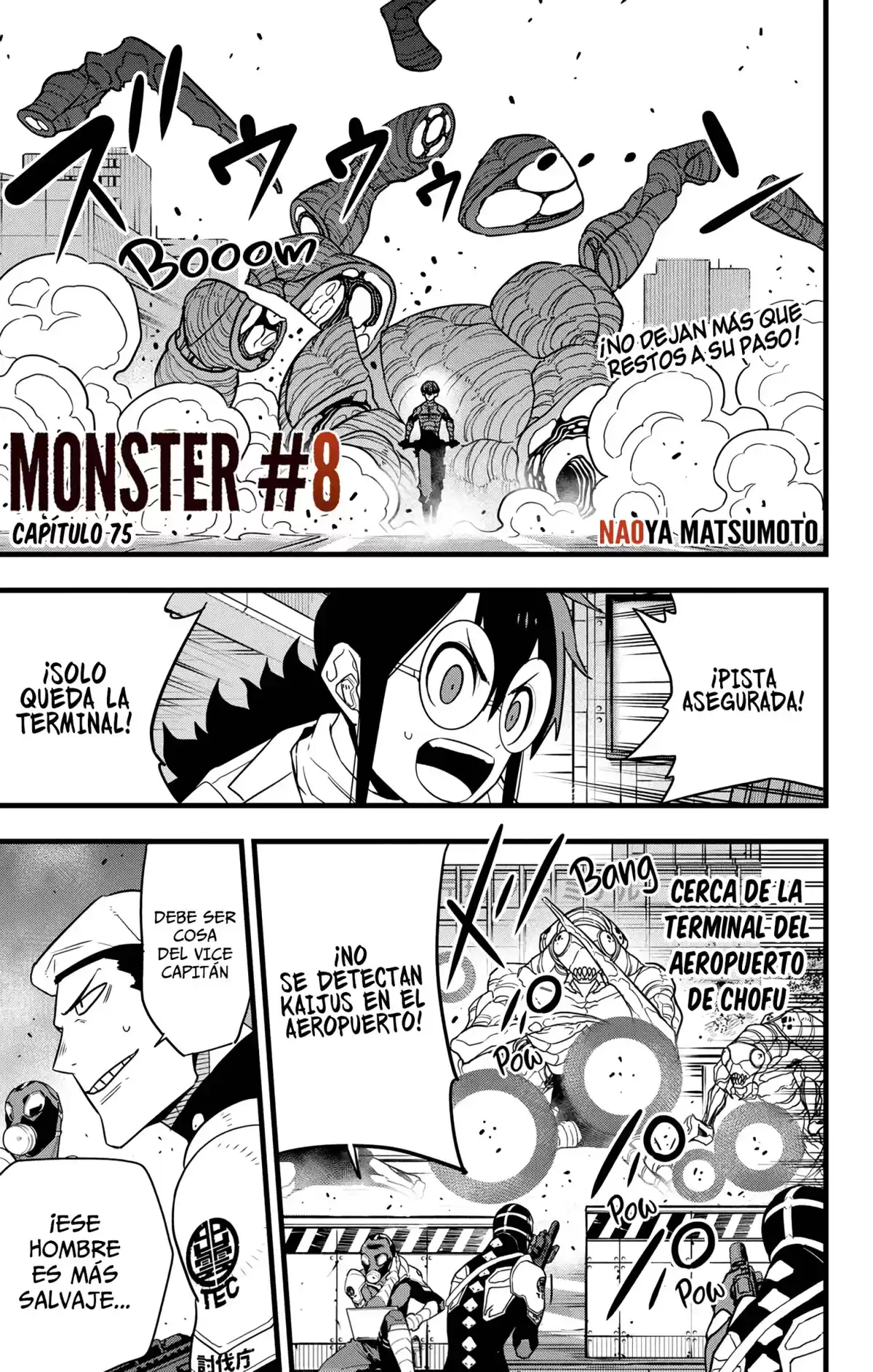 Kaiju No. 8 Capitulo 75 página 2