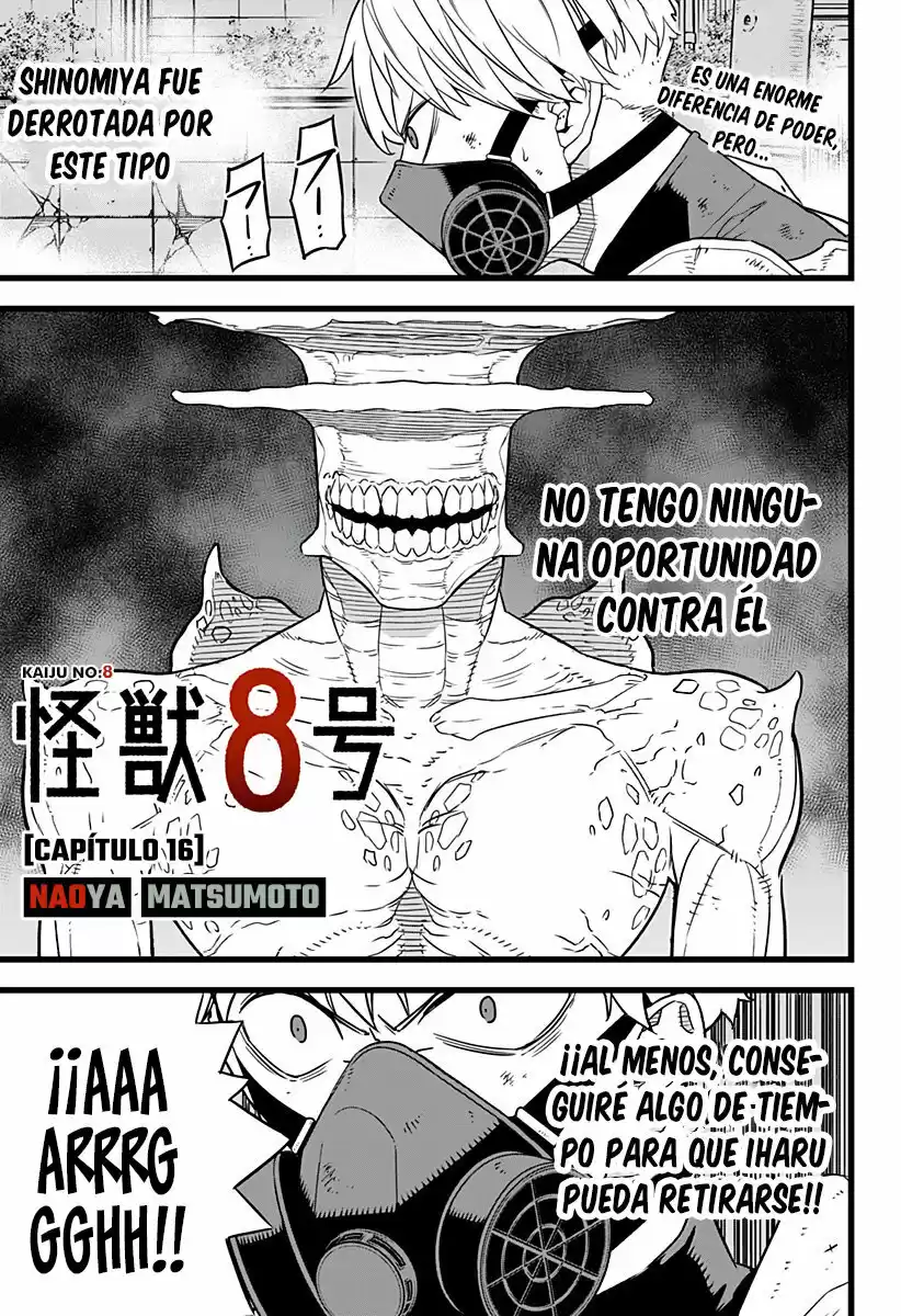 Kaiju No. 8 Capitulo 16 página 2