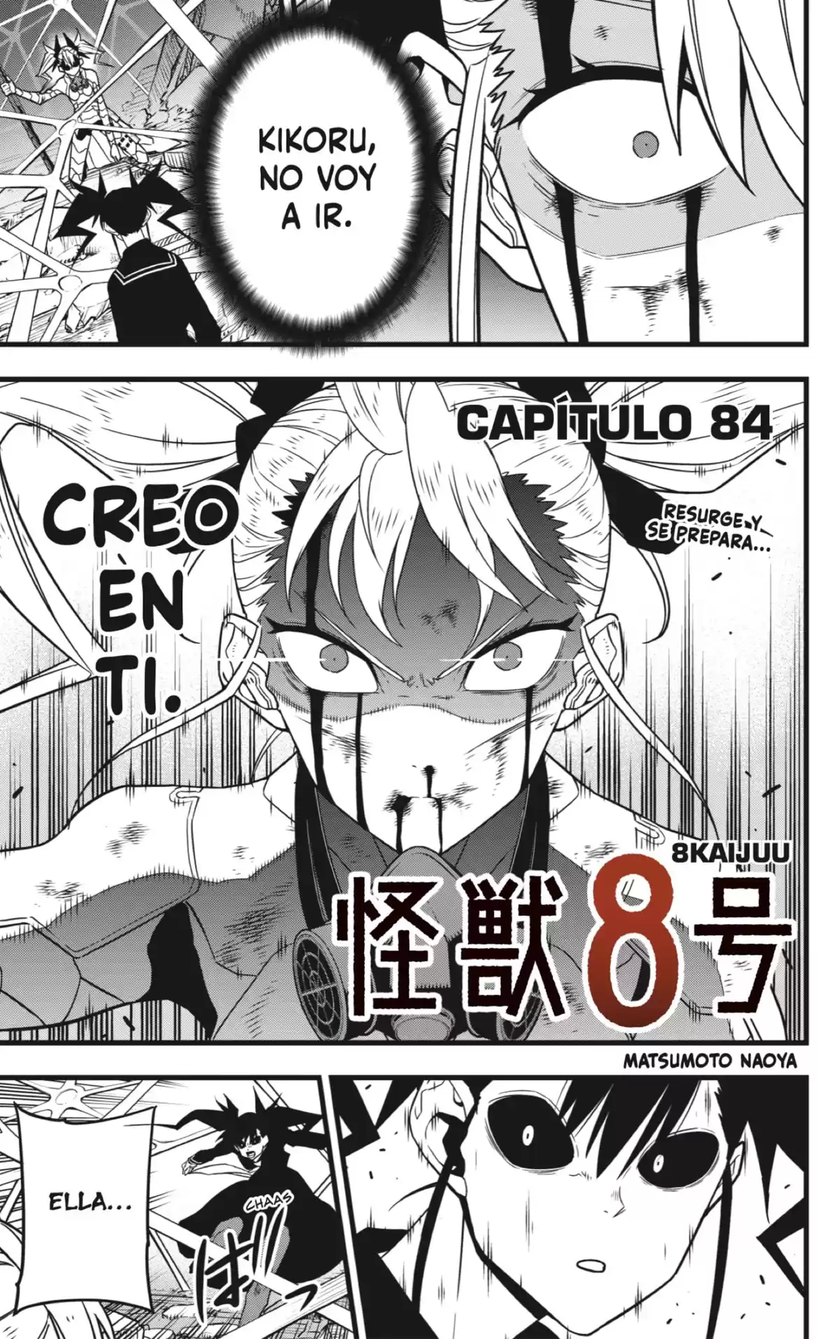 Kaiju No. 8 Capitulo 84 página 1