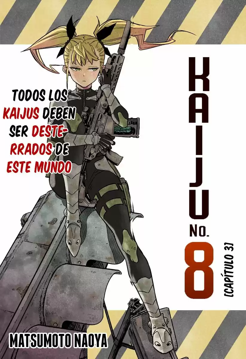 Kaiju No. 8 Capitulo 3 página 1