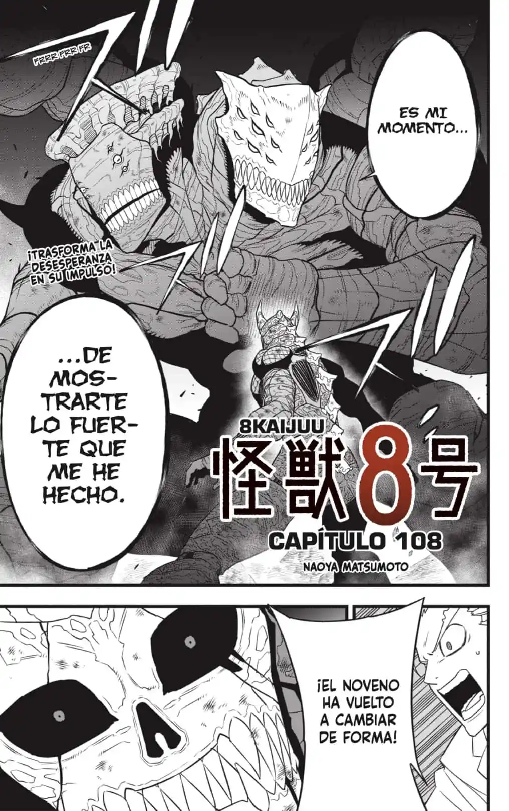 Kaiju No. 8 Capitulo 108 página 1