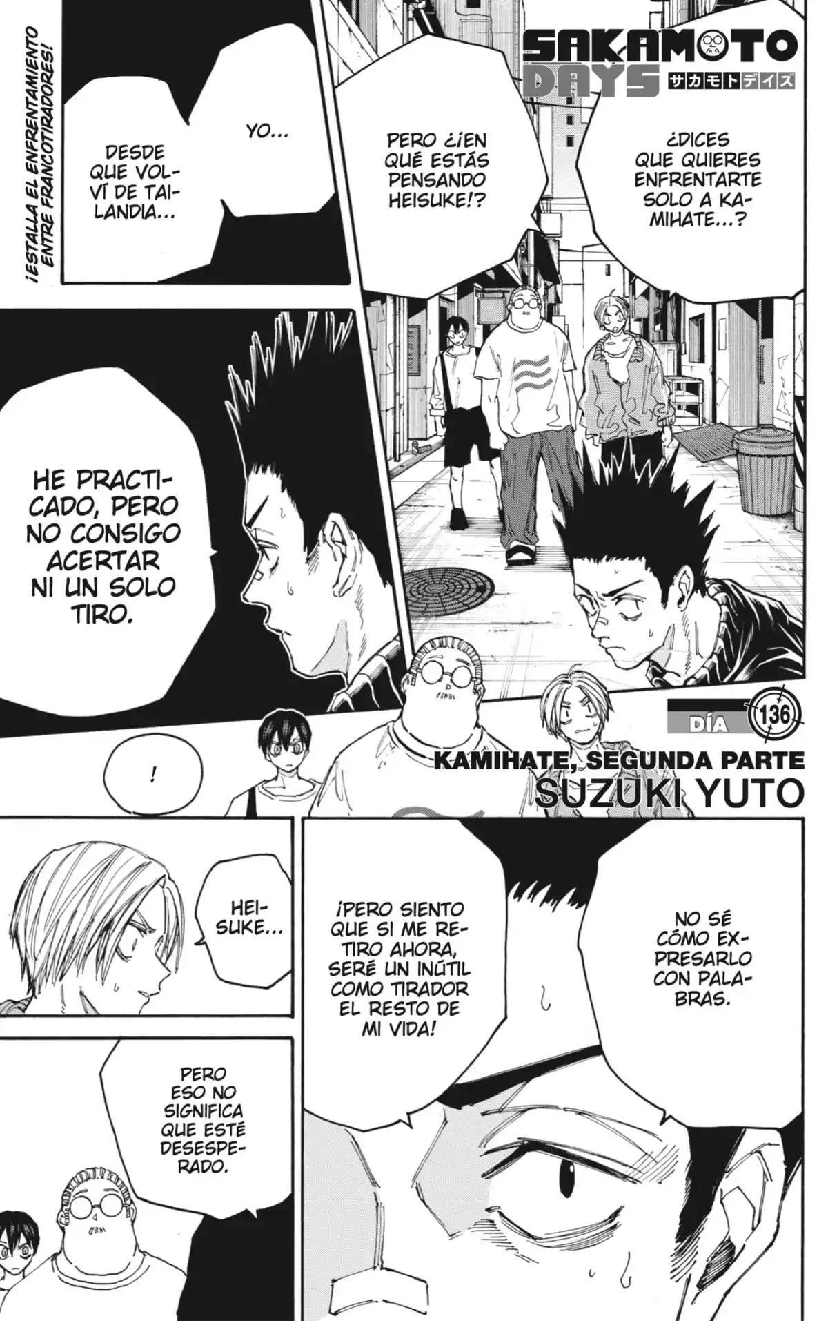 Sakamoto Days Capitulo 136: Kamihate, segunda parte página 1