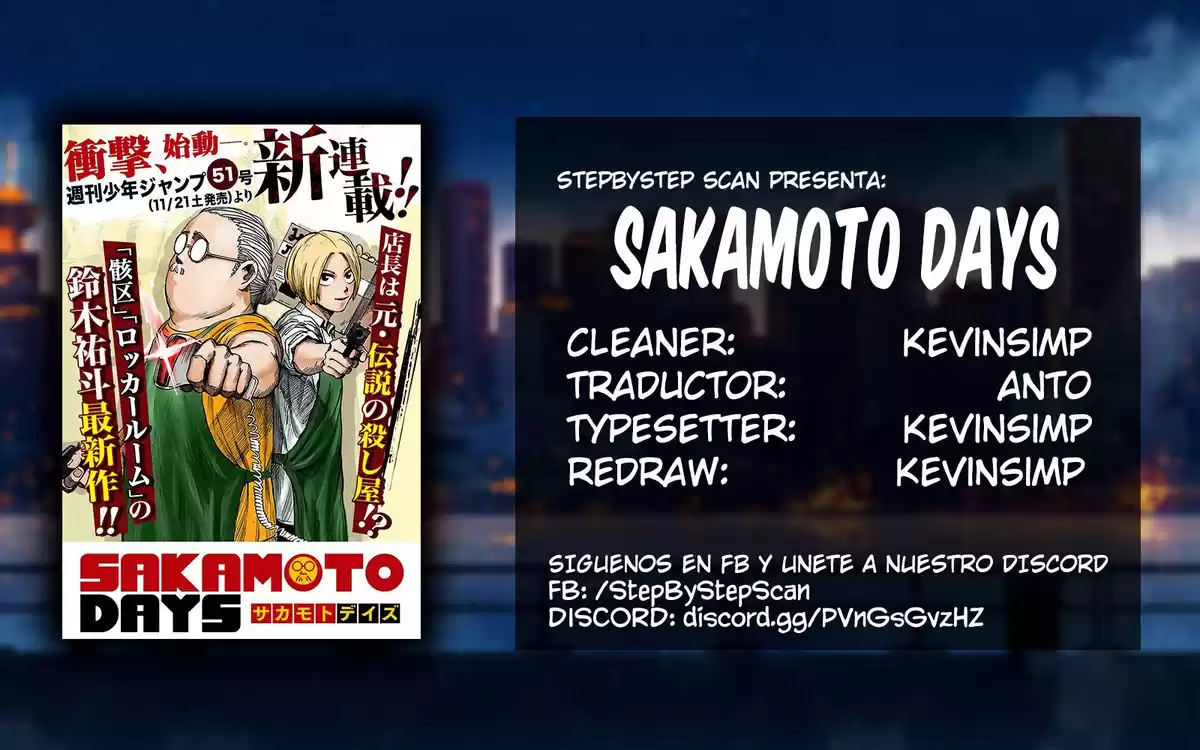 Sakamoto Days Capitulo 8: Hora del Show página 1