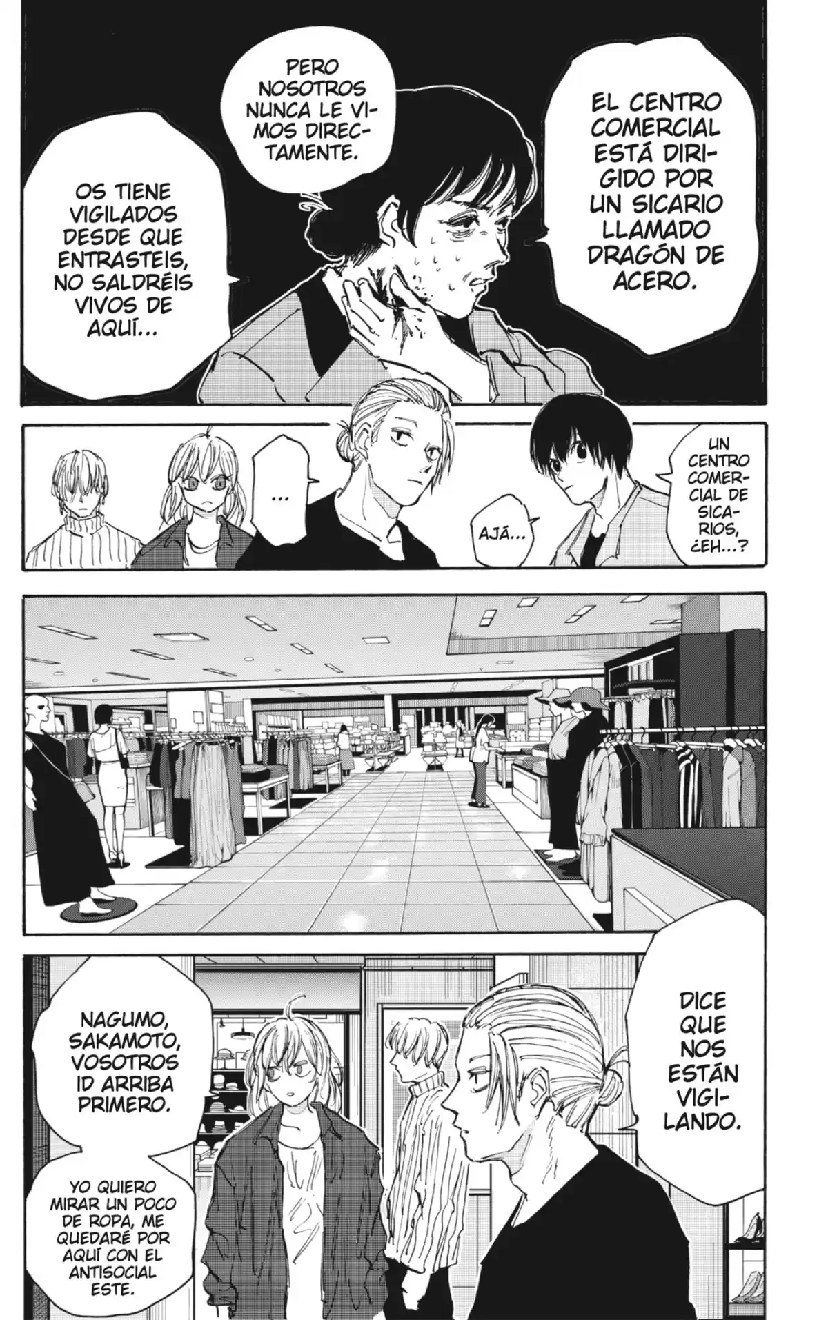 Sakamoto Days Capitulo 108: Centro comercial de asesinos. página 10