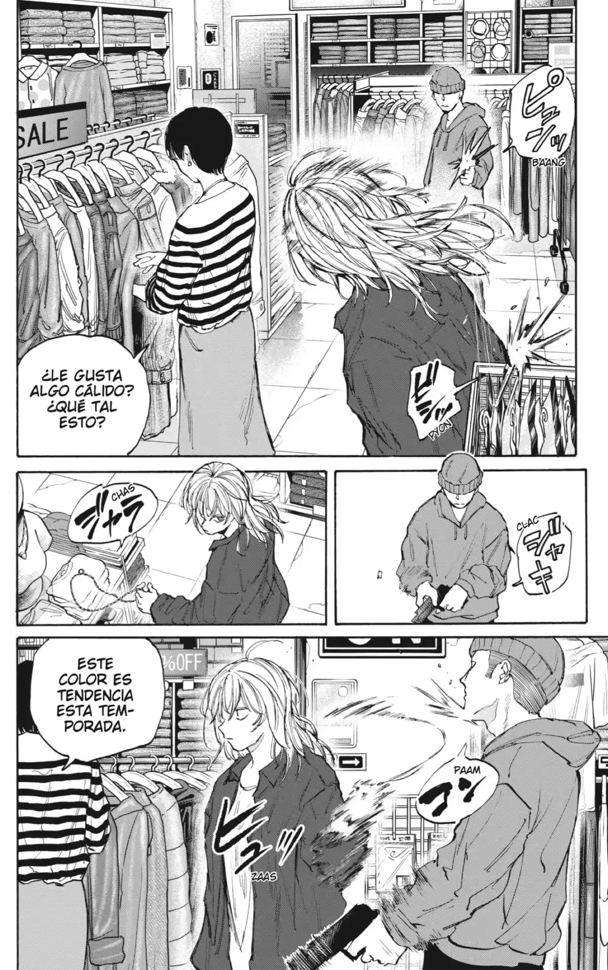 Sakamoto Days Capitulo 108: Centro comercial de asesinos. página 12