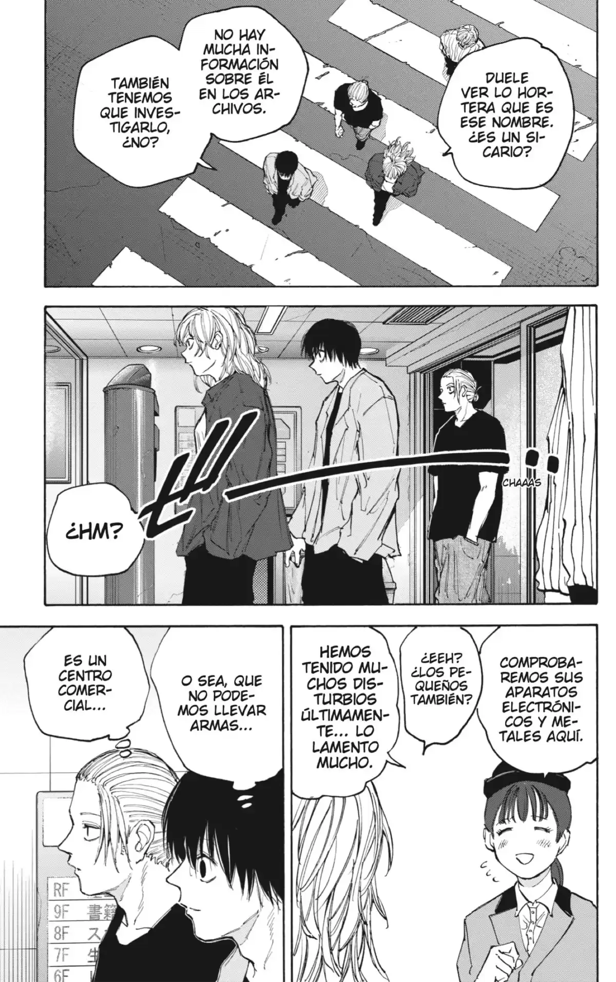 Sakamoto Days Capitulo 108: Centro comercial de asesinos. página 5