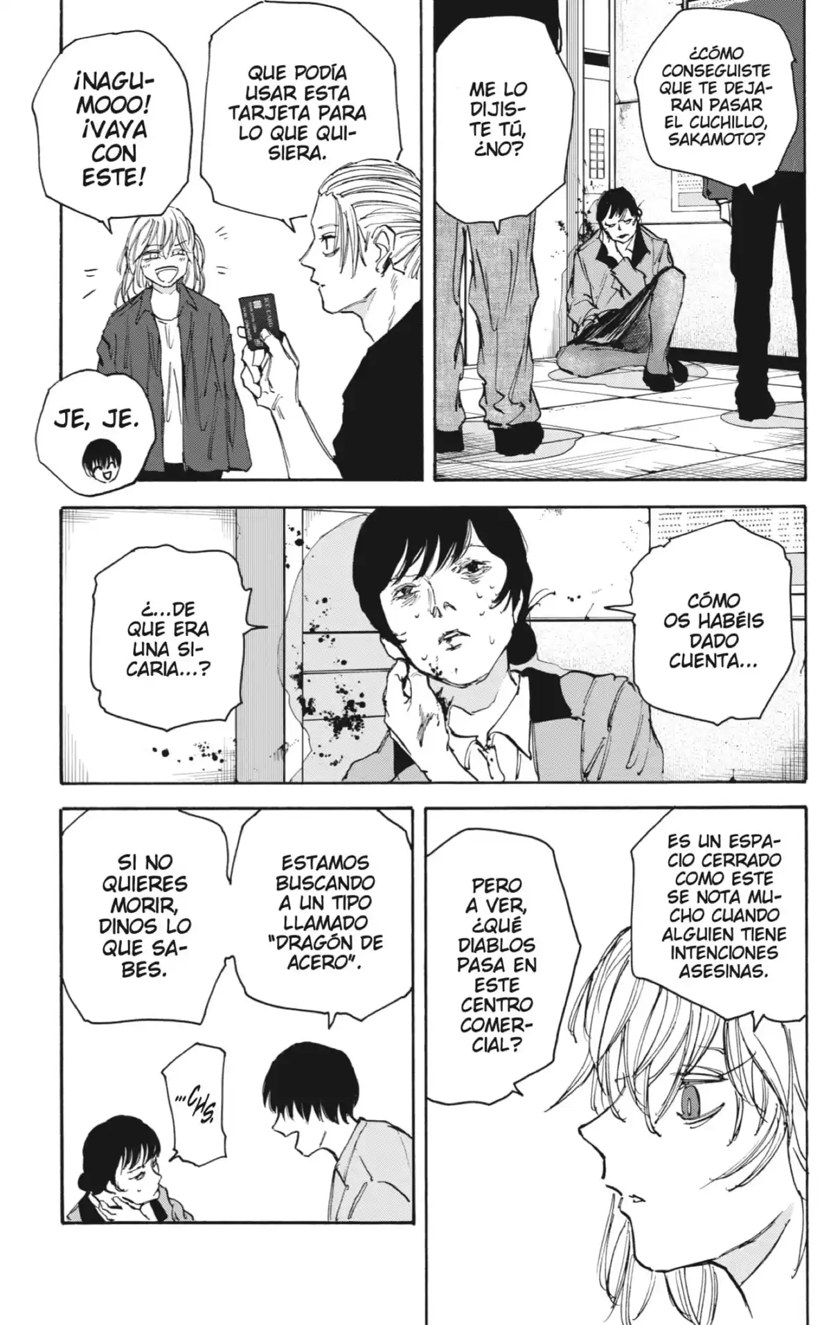 Sakamoto Days Capitulo 108: Centro comercial de asesinos. página 9