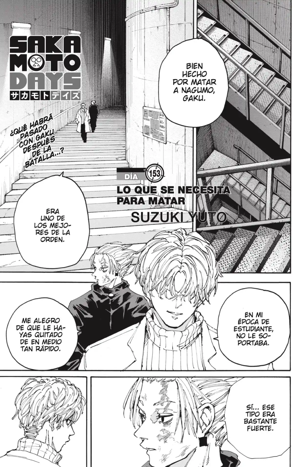 Sakamoto Days Capitulo 153: Lo que se necesita para matar página 1