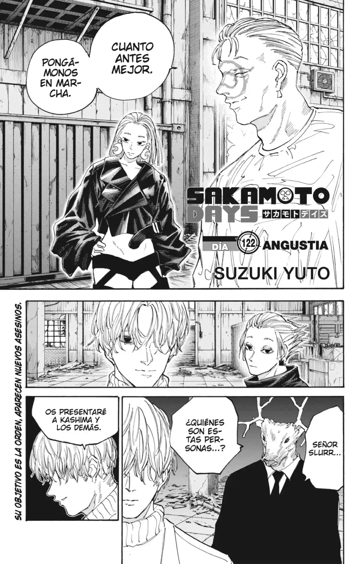 Sakamoto Days Capitulo 122: Angustia página 1