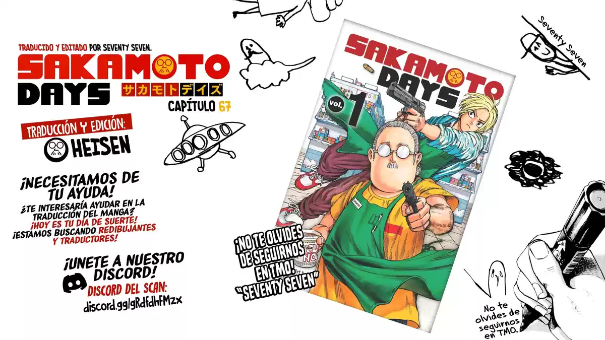 Sakamoto Days Capitulo 67: Capítulo 67. página 1