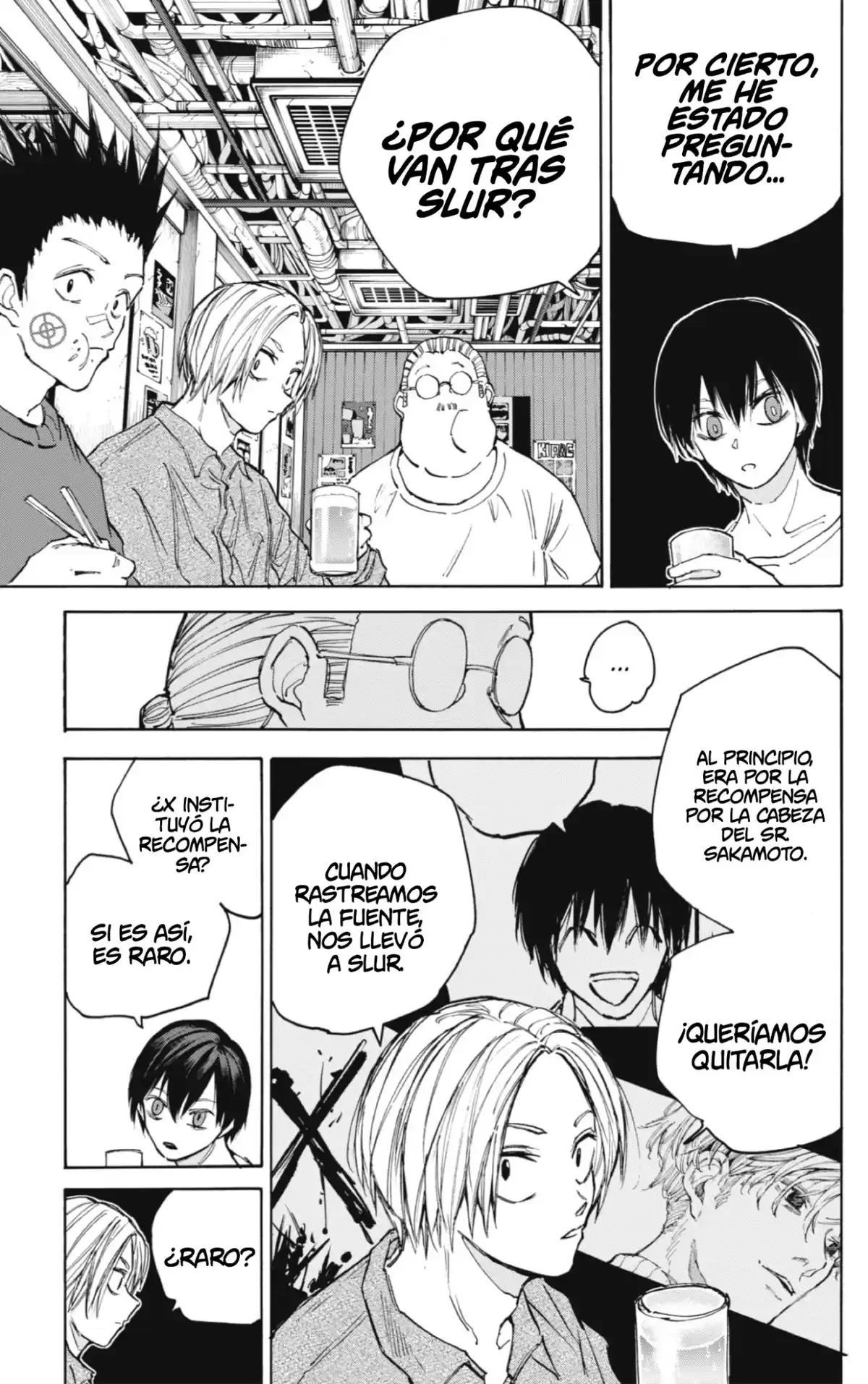 Sakamoto Days Capitulo 106: Razón. página 5