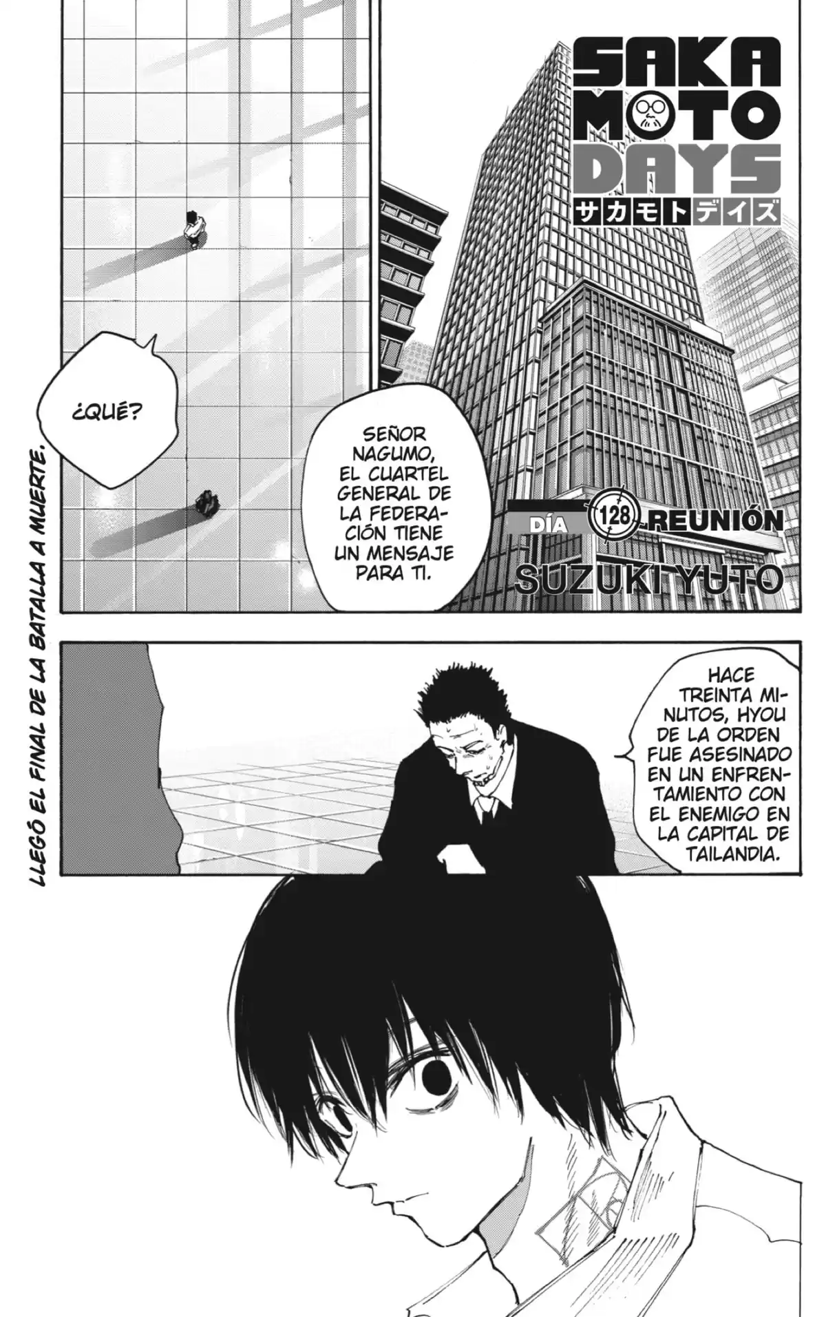 Sakamoto Days Capitulo 128: Reunión página 1