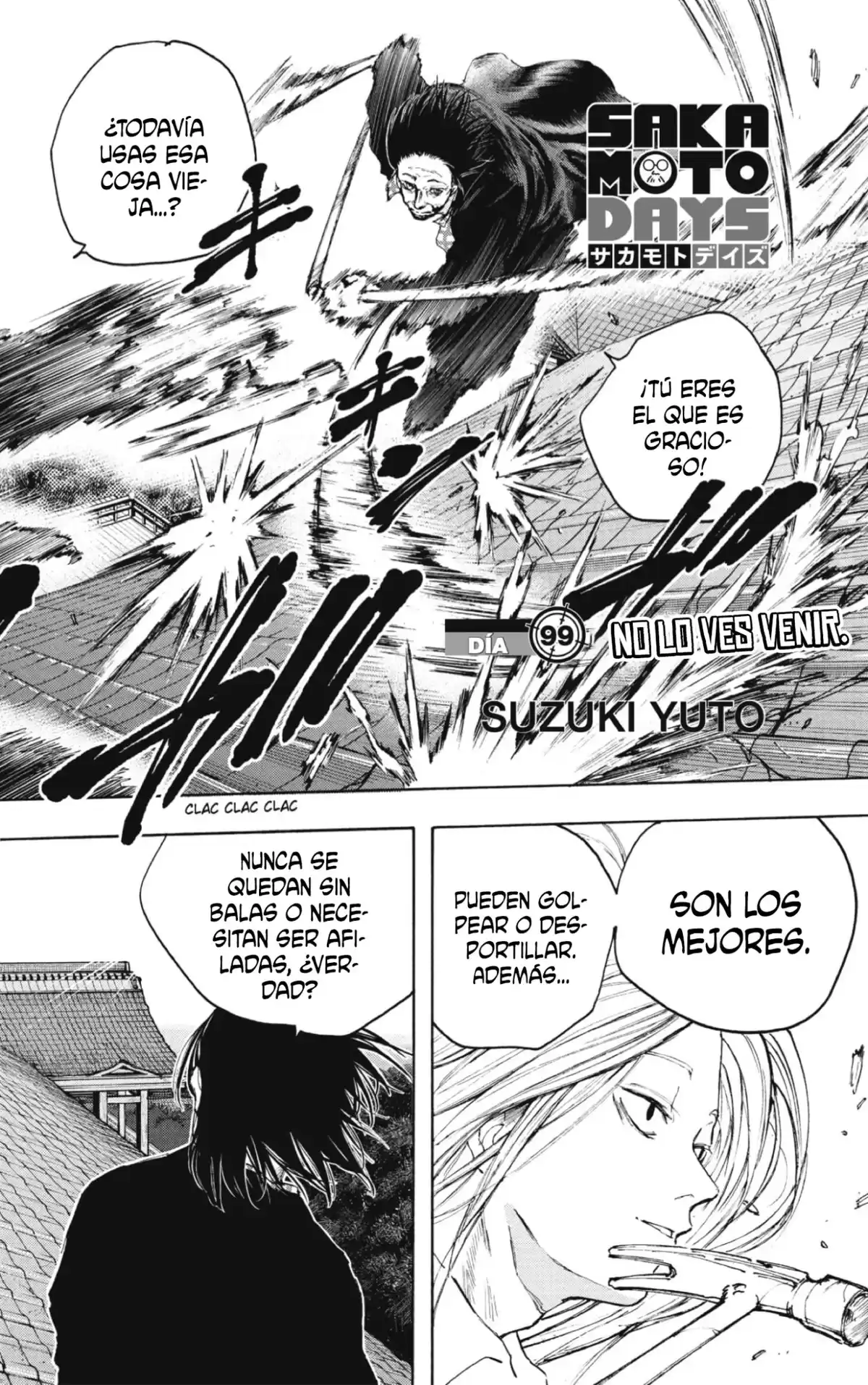 Sakamoto Days Capitulo 99: [No lo ves venir] página 3