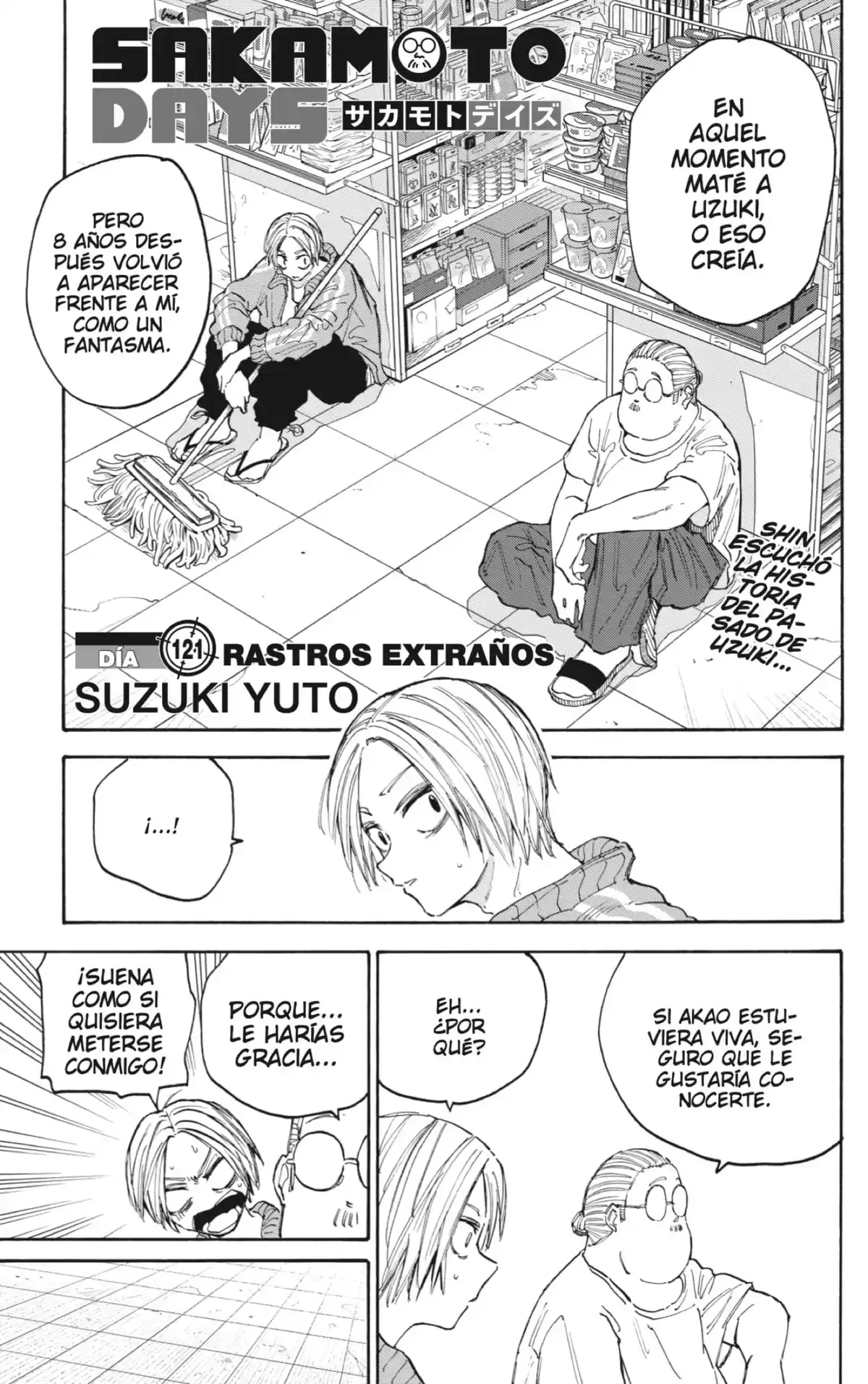 Sakamoto Days Capitulo 121: Rastros extraños página 1