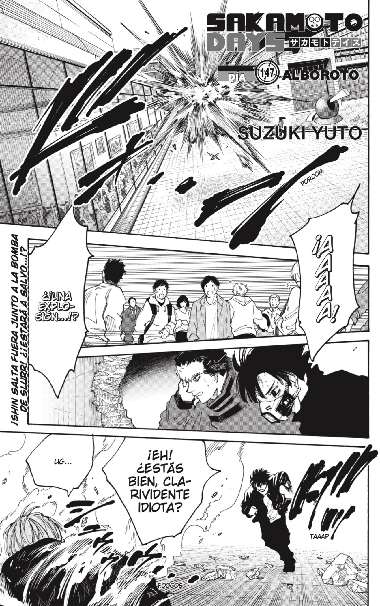 Sakamoto Days Capitulo 147: Alboroto página 1