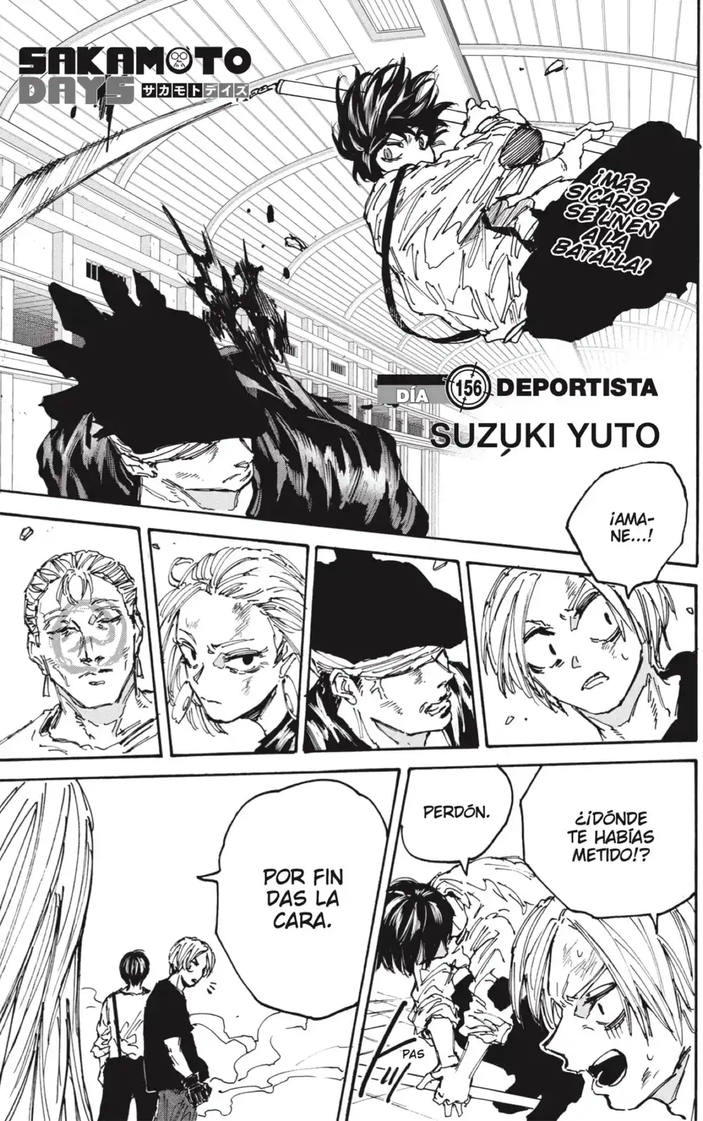 Sakamoto Days Capitulo 156: Deportista página 1