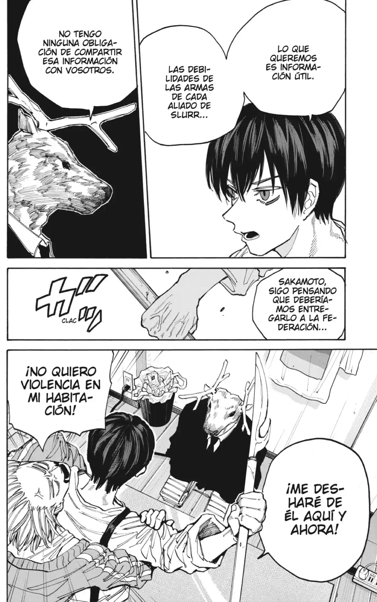 Sakamoto Days Capitulo 132: Exposición de “asesinos del siglo” página 6