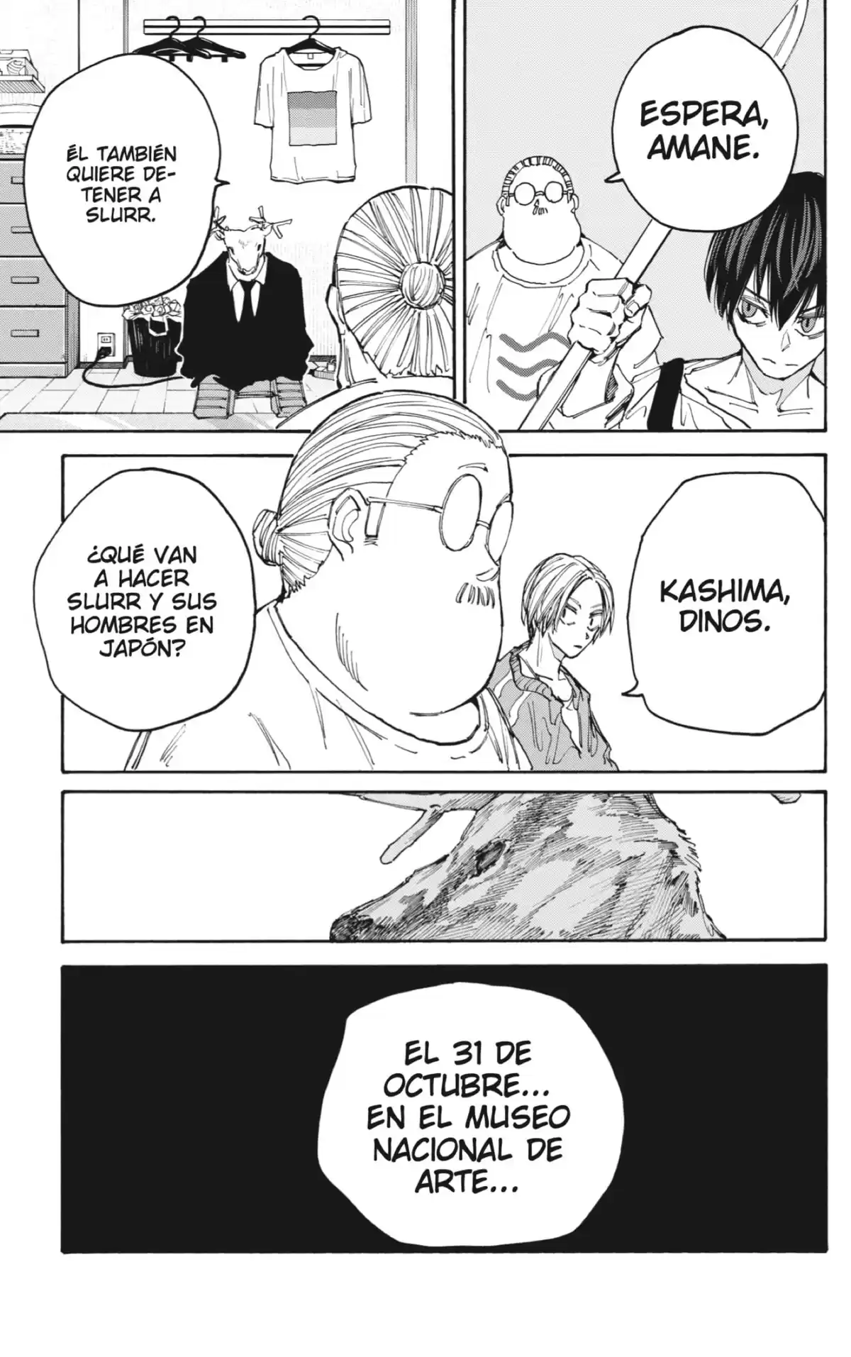 Sakamoto Days Capitulo 132: Exposición de “asesinos del siglo” página 7