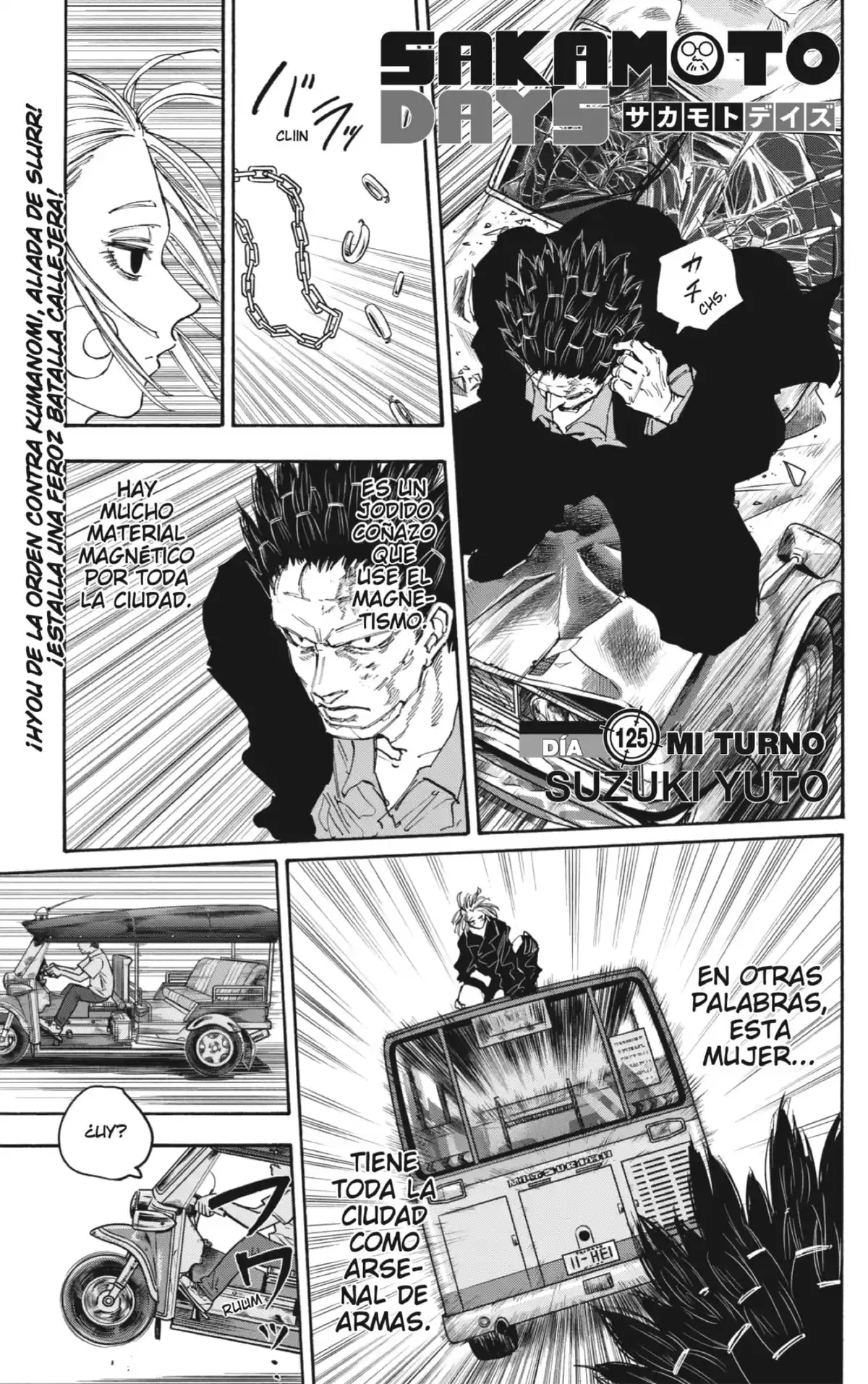 Sakamoto Days Capitulo 125: Mi turno página 1