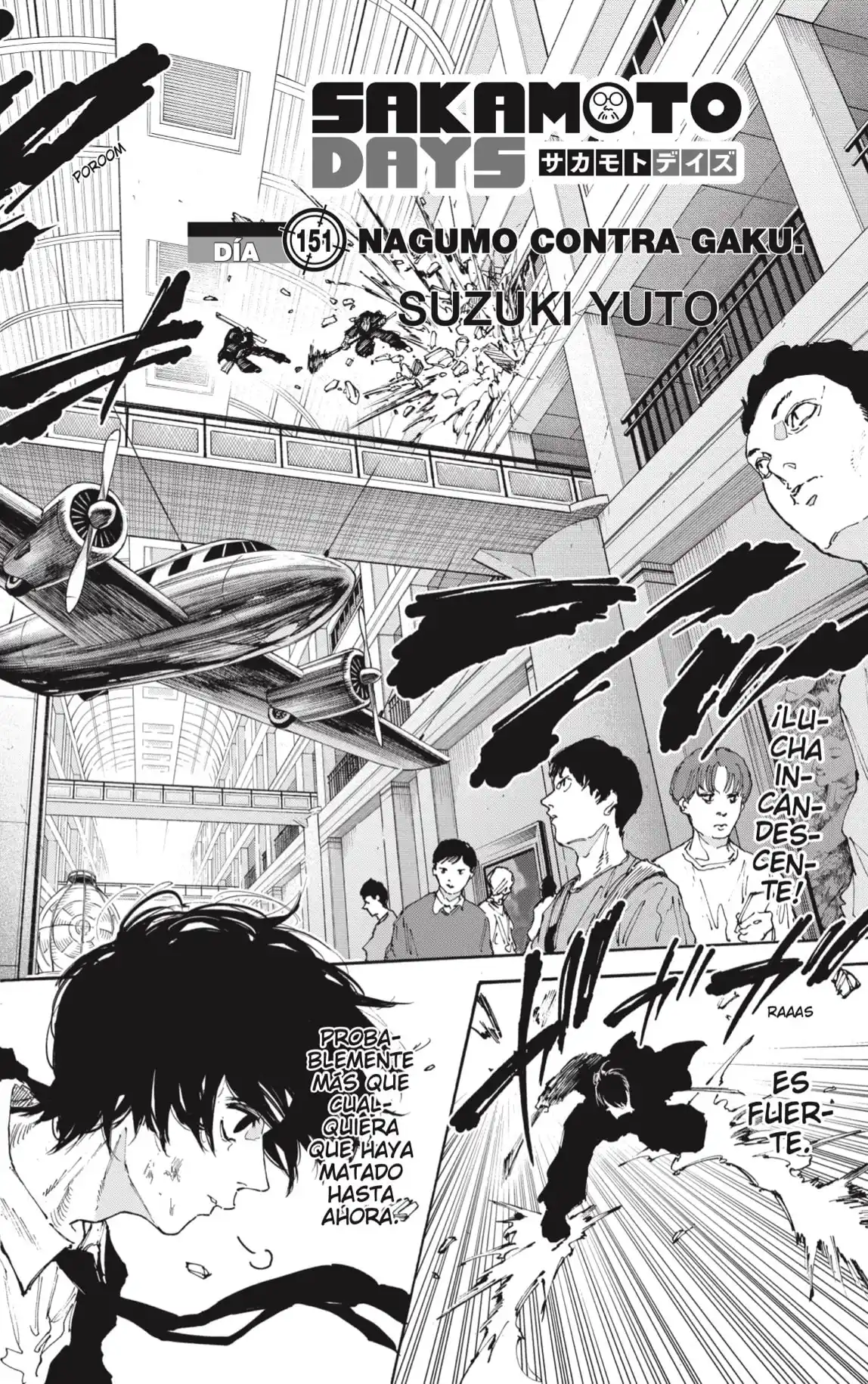 Sakamoto Days Capitulo 151: Nagumo contra Gaku página 2