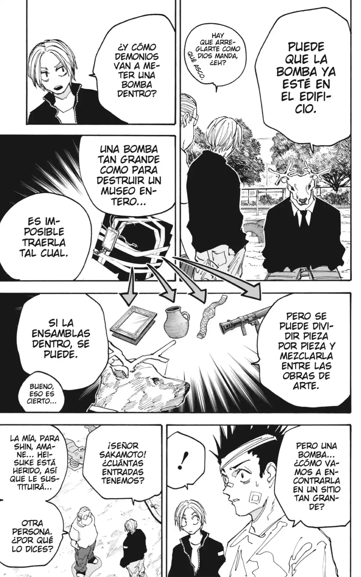 Sakamoto Days Capitulo 140: Cada uno tiene un propósito página 15