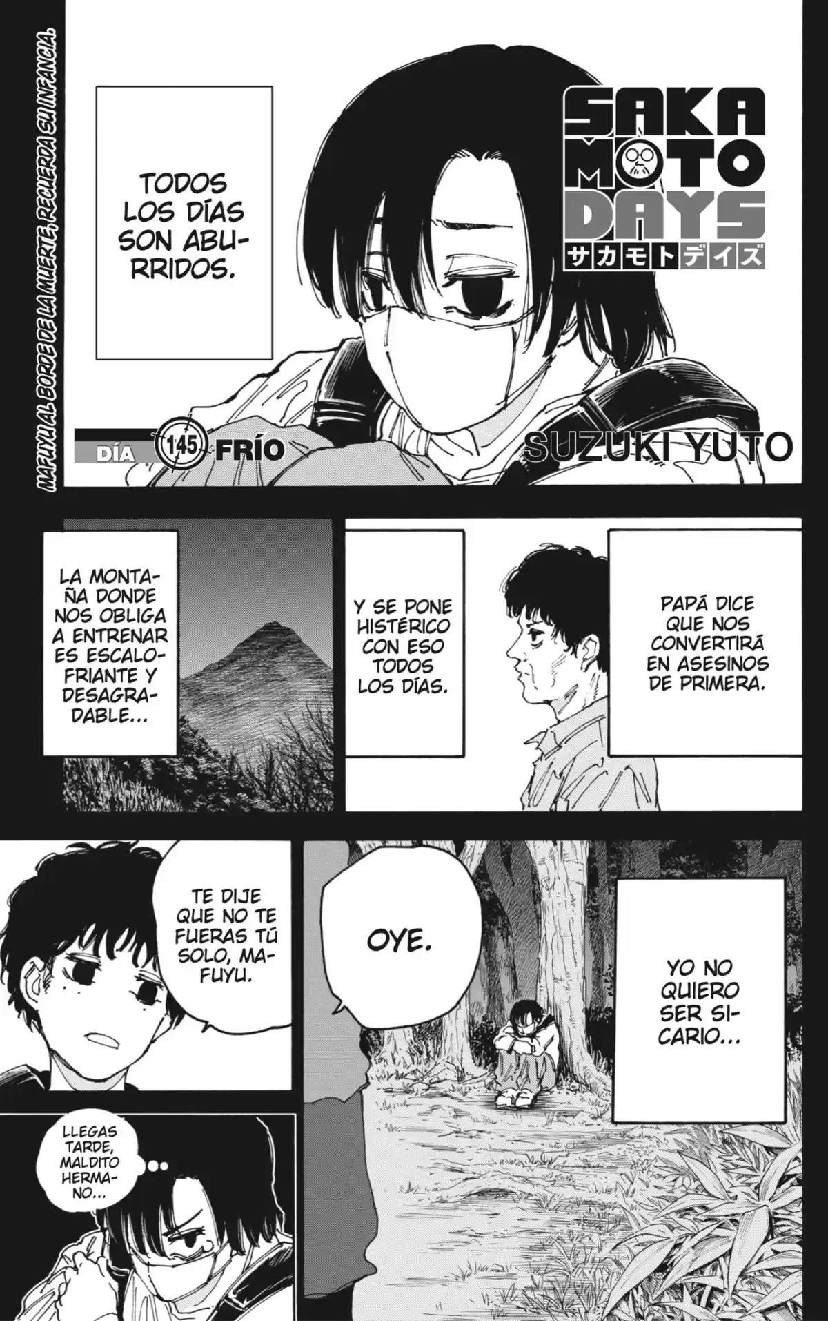 Sakamoto Days Capitulo 145: Frío página 1