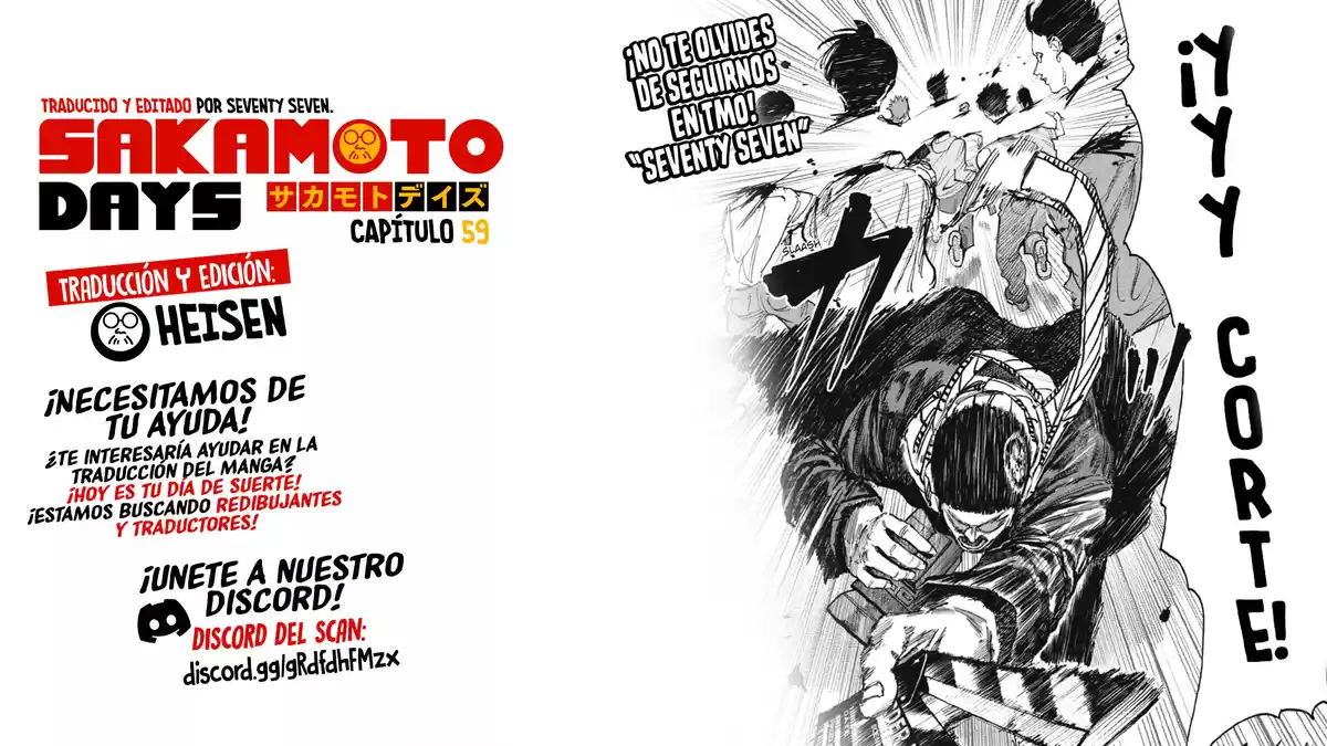 Sakamoto Days Capitulo 59: Capítulo 59. página 1