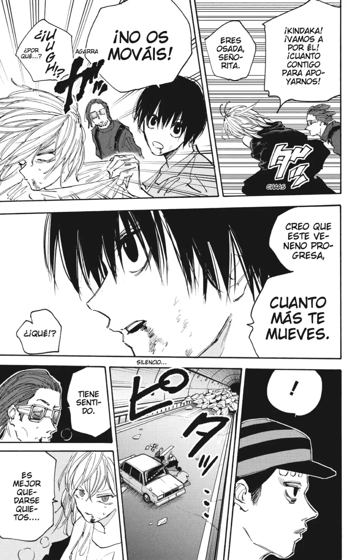 Sakamoto Days Capitulo 117: ¡Matémosle sin movernos! página 5