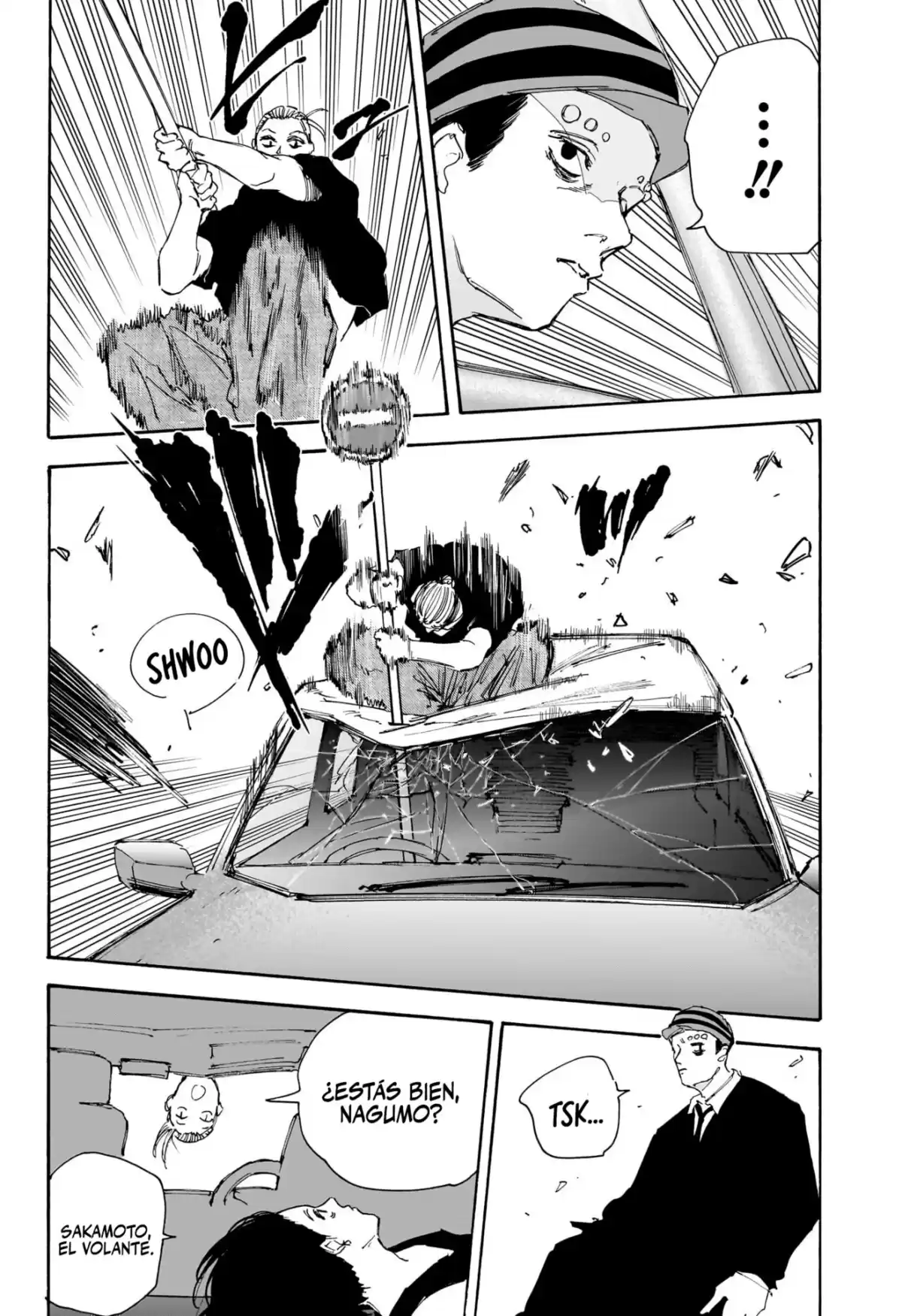 Sakamoto Days Capitulo 113: Persecución en coche página 16