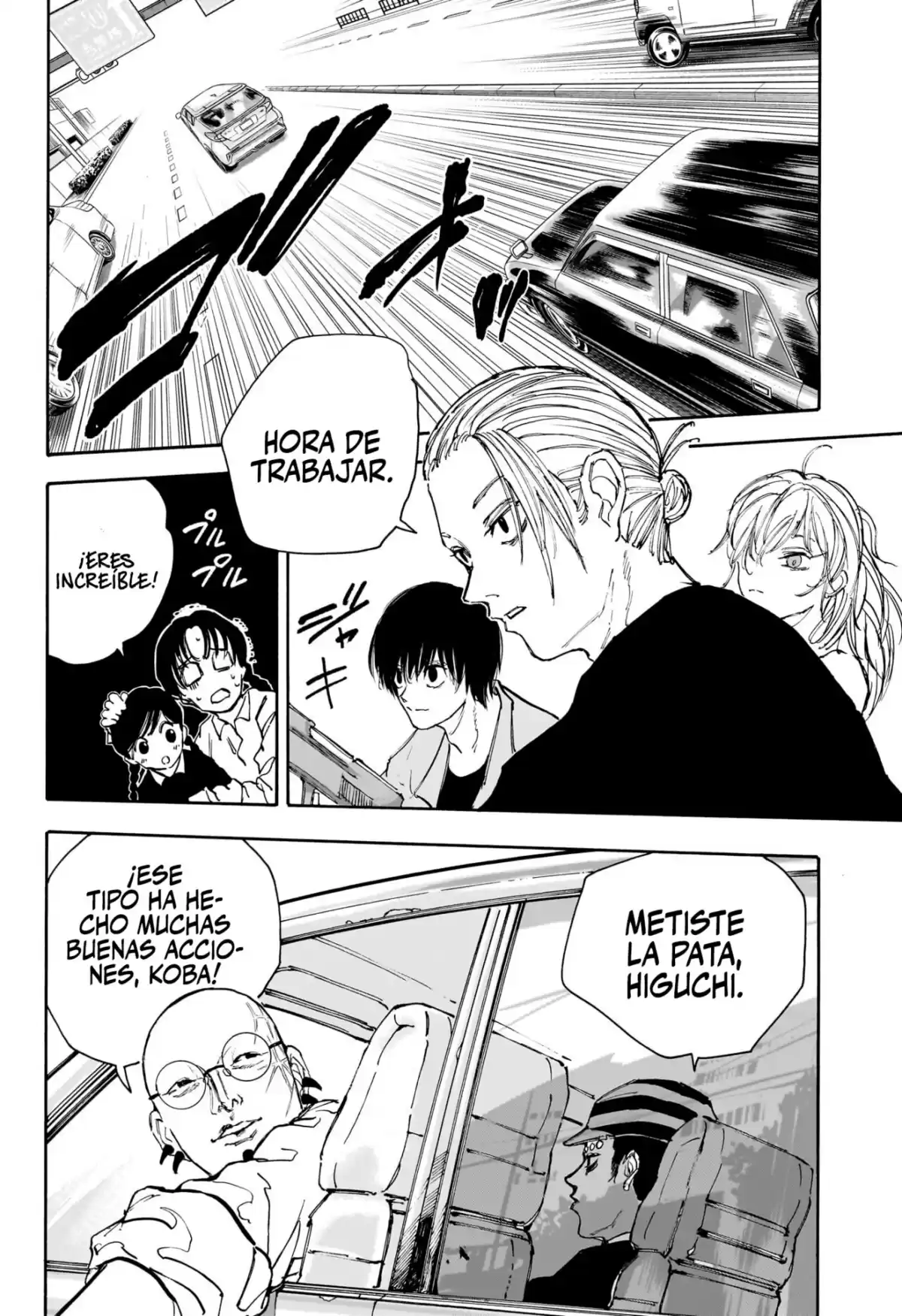 Sakamoto Days Capitulo 113: Persecución en coche página 4