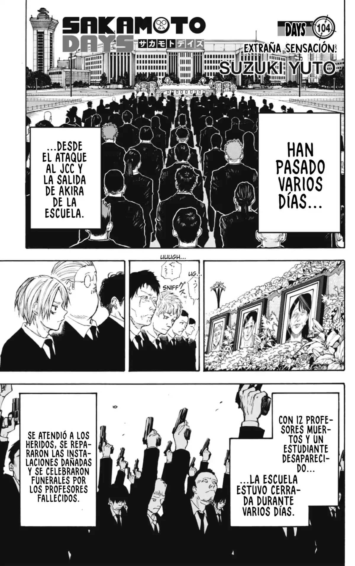 Sakamoto Days Capitulo 104: [Extraña sensación] página 3