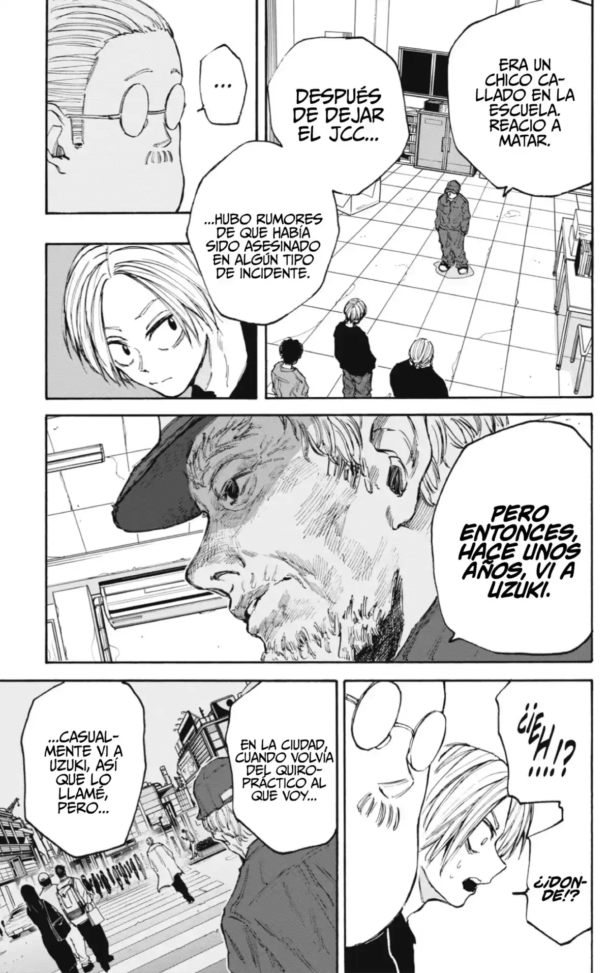 Sakamoto Days Capitulo 104: [Extraña sensación] página 9