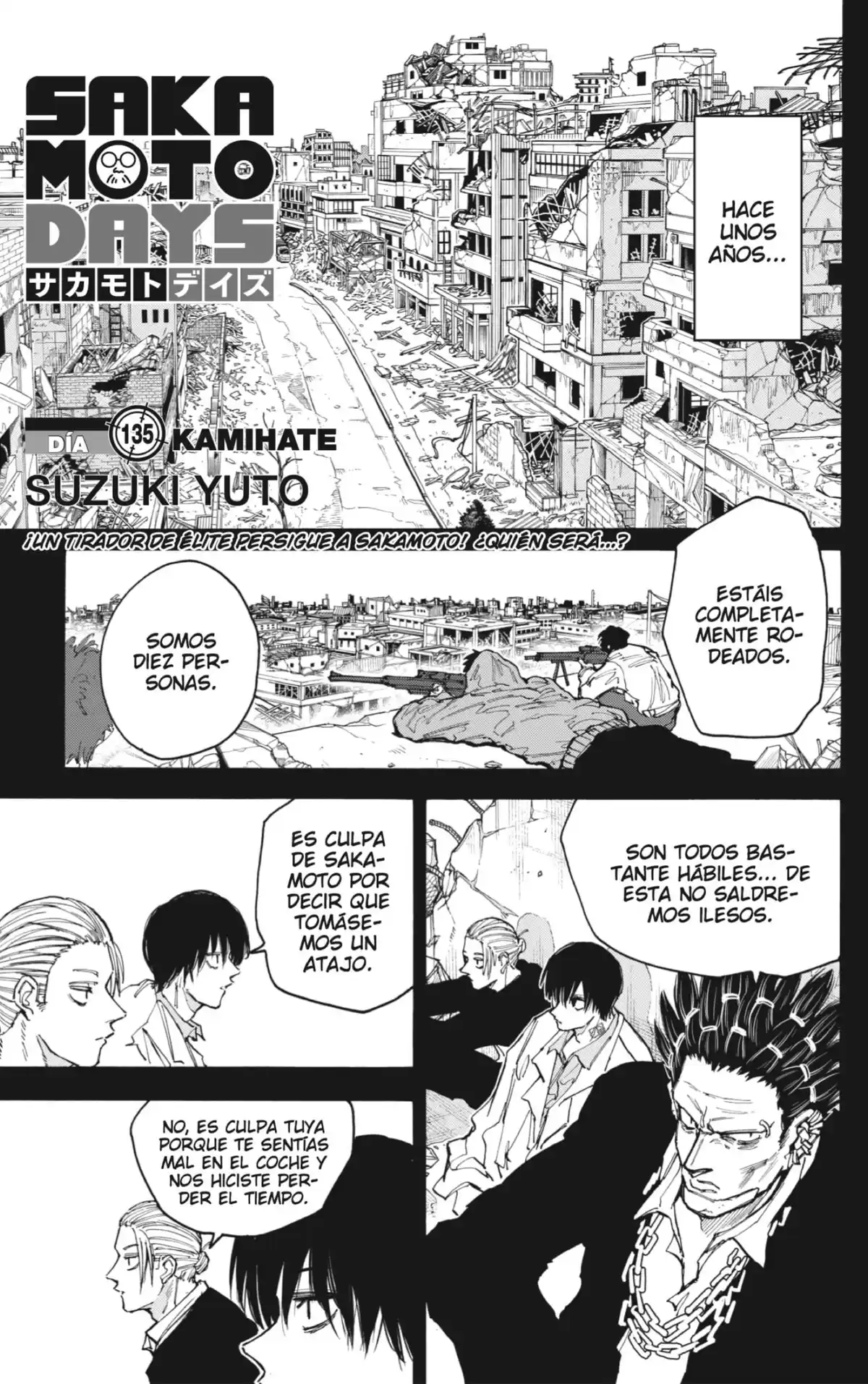 Sakamoto Days Capitulo 135: Kamihate página 1