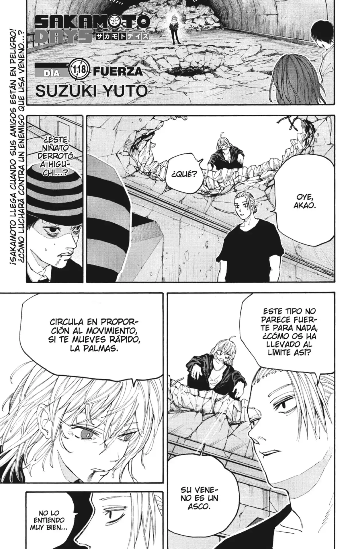 Sakamoto Days Capitulo 118: Fuerza página 1