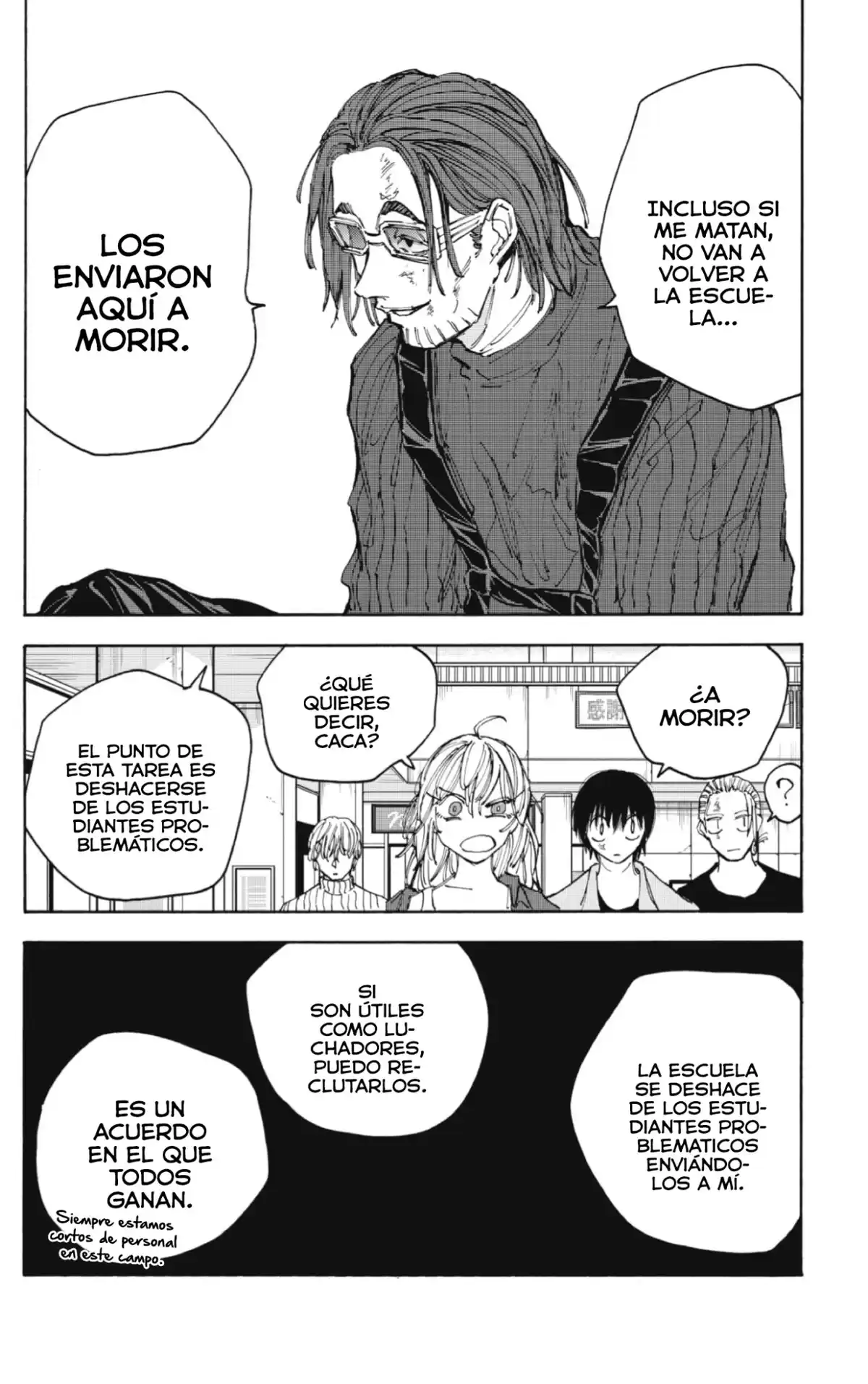 Sakamoto Days Capitulo 111: Asignación de guardaespaldas. página 3