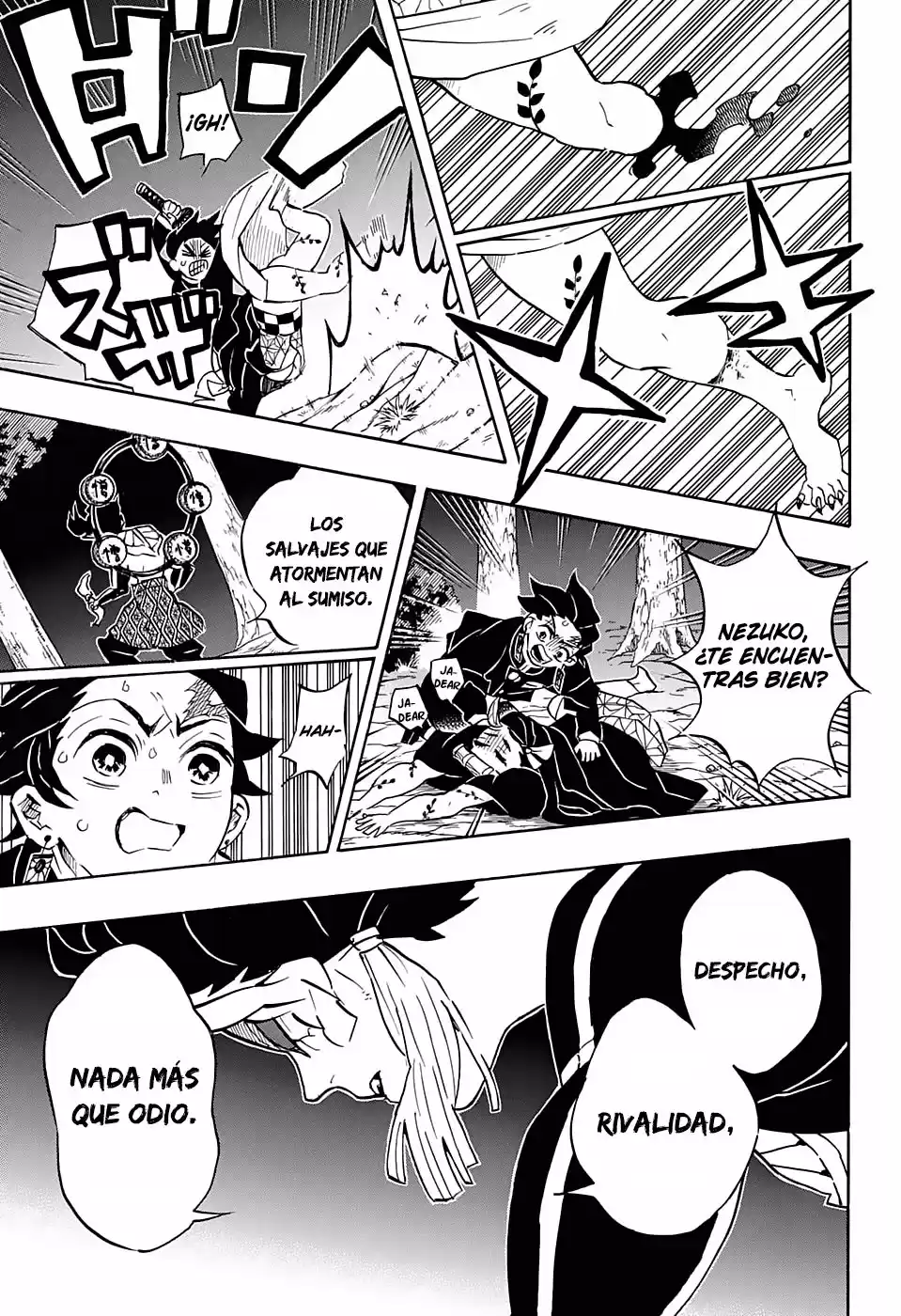 Demon Slayer: Kimetsu no Yaiba Capitulo 116: Pura maldad página 8