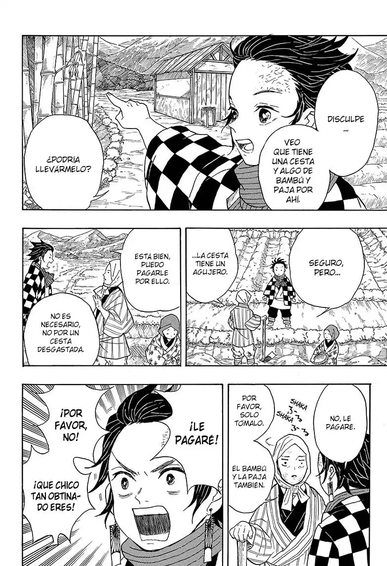 Demon Slayer: Kimetsu no Yaiba Capitulo 2: Alguien desconocido página 2