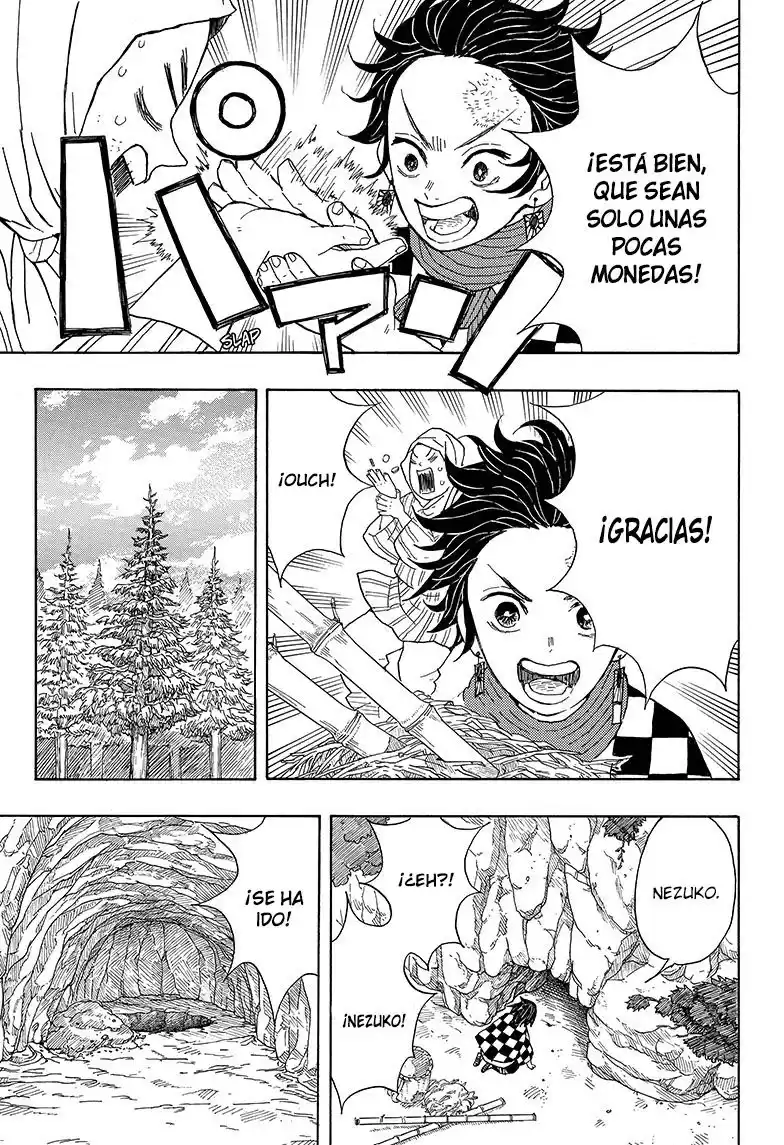 Demon Slayer: Kimetsu no Yaiba Capitulo 2: Alguien desconocido página 3