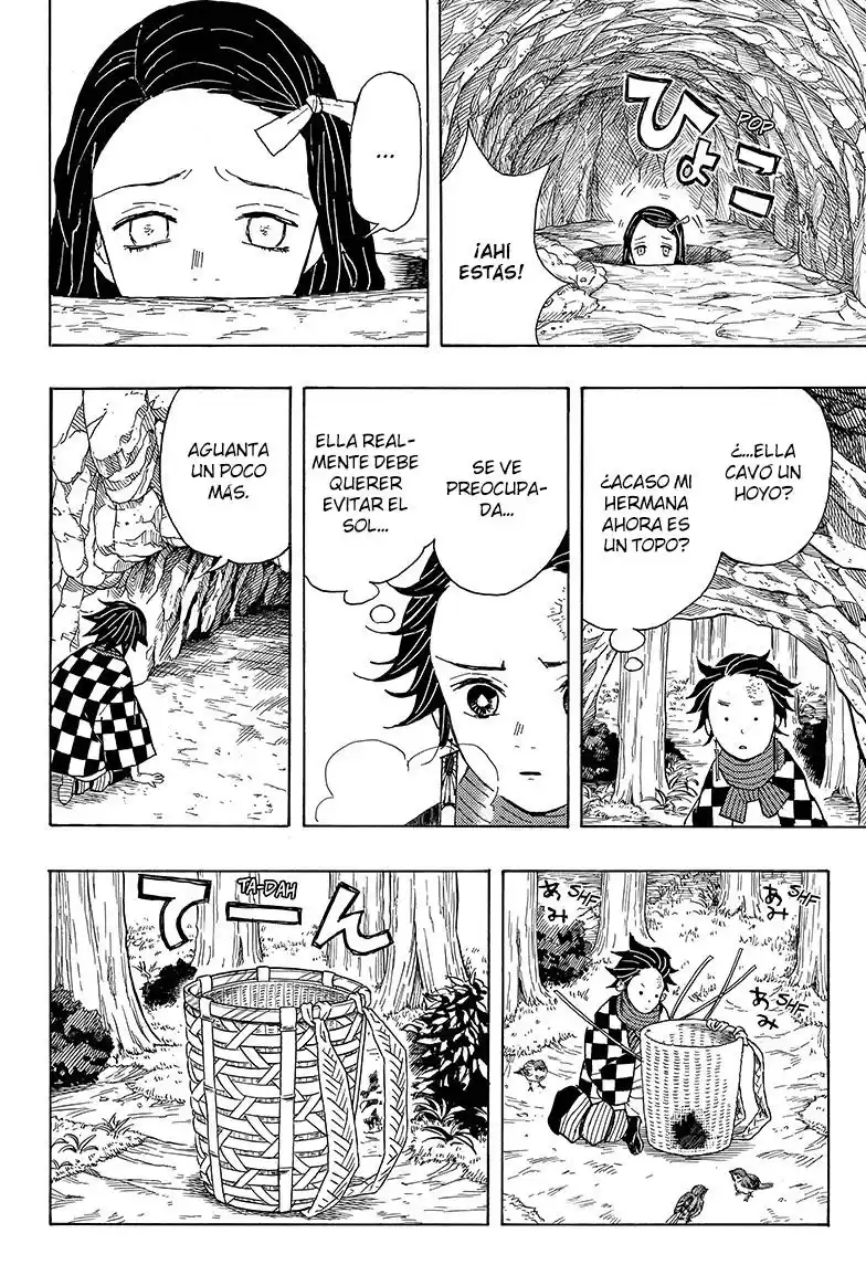 Demon Slayer: Kimetsu no Yaiba Capitulo 2: Alguien desconocido página 4