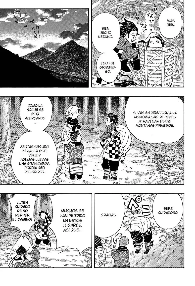 Demon Slayer: Kimetsu no Yaiba Capitulo 2: Alguien desconocido página 7